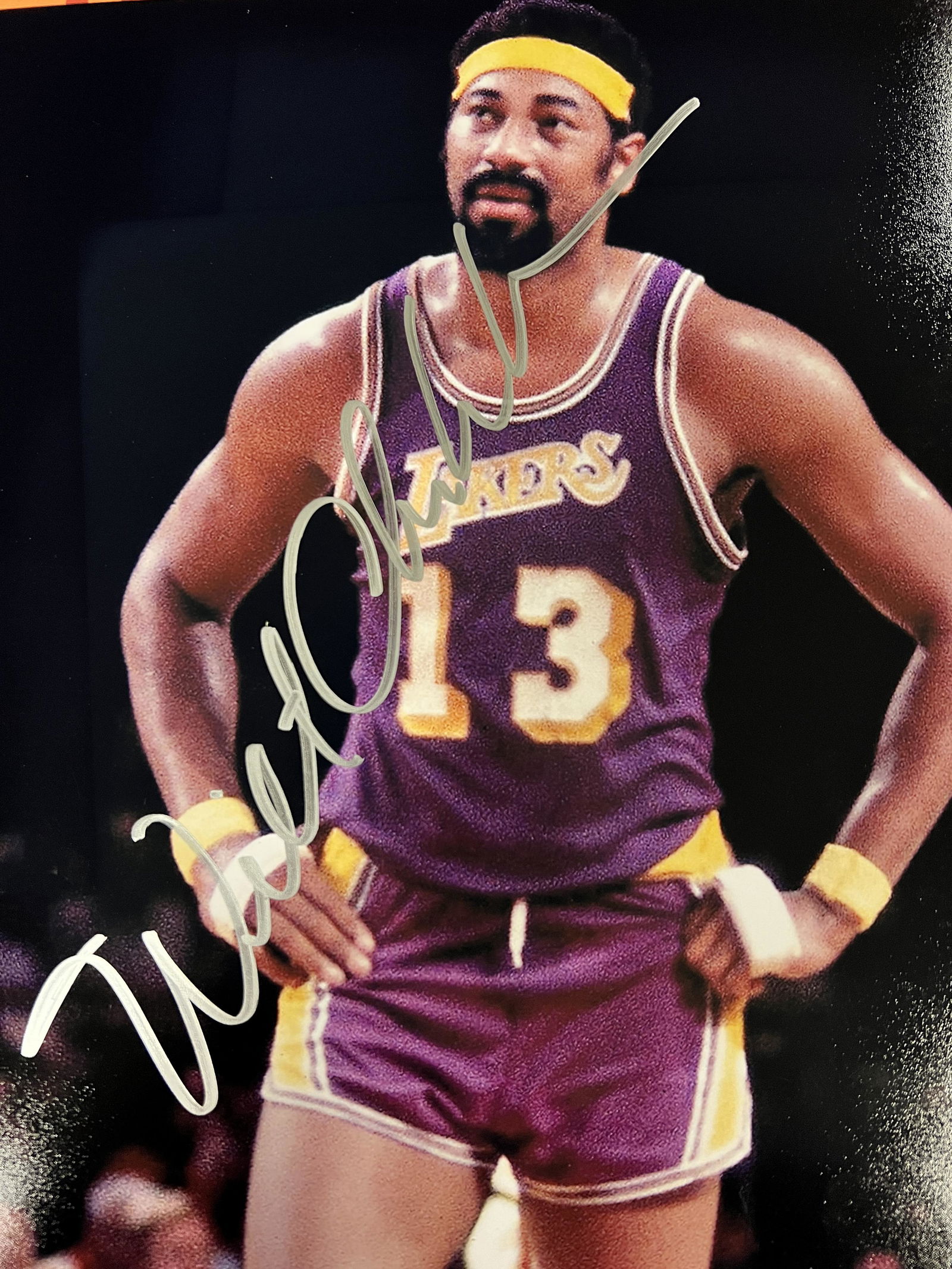 Wilt Chamberlain Autographed 8x10 (1 of 1)