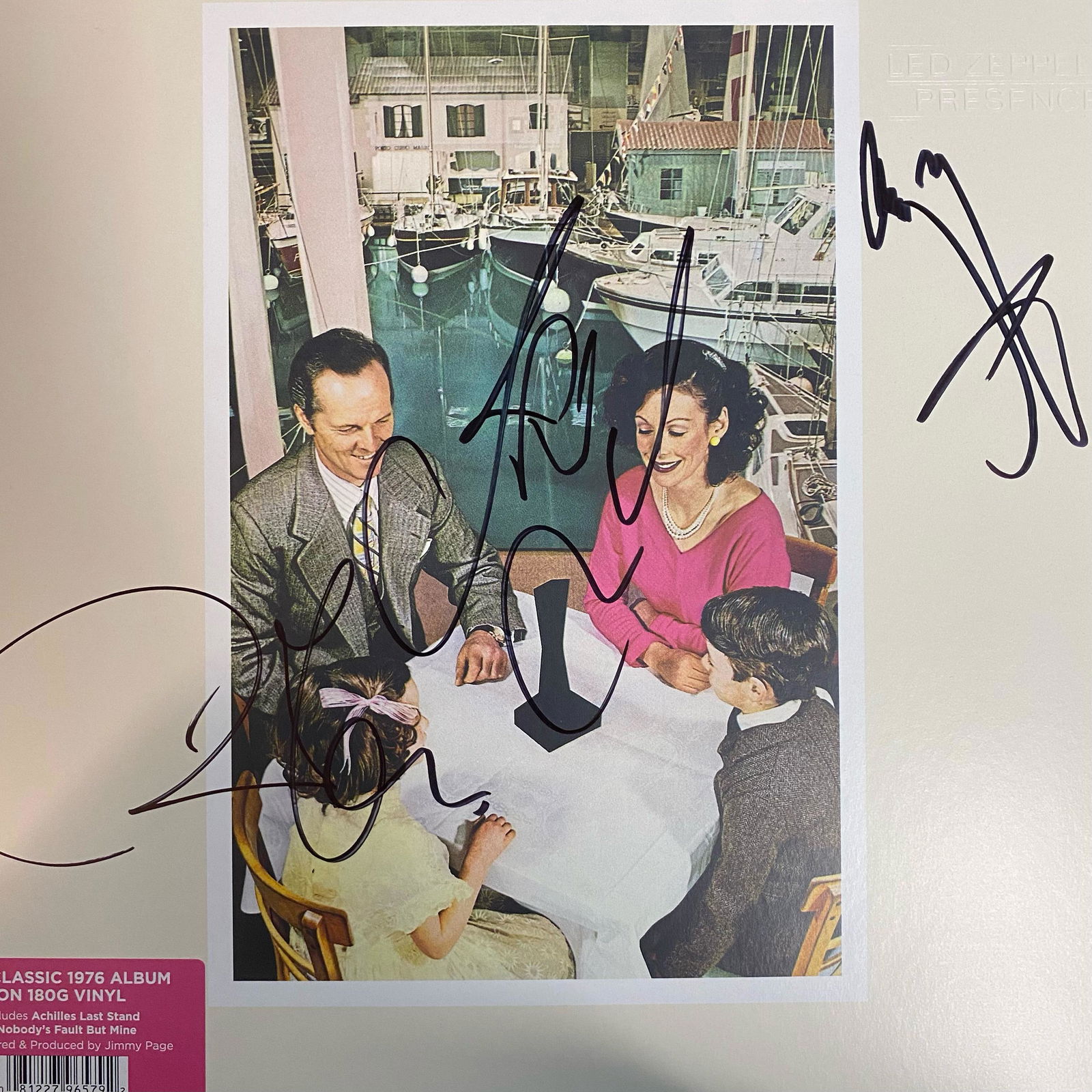 Led Zeppelin Autographed Album PAGE PLANT JONES (1 of 1)