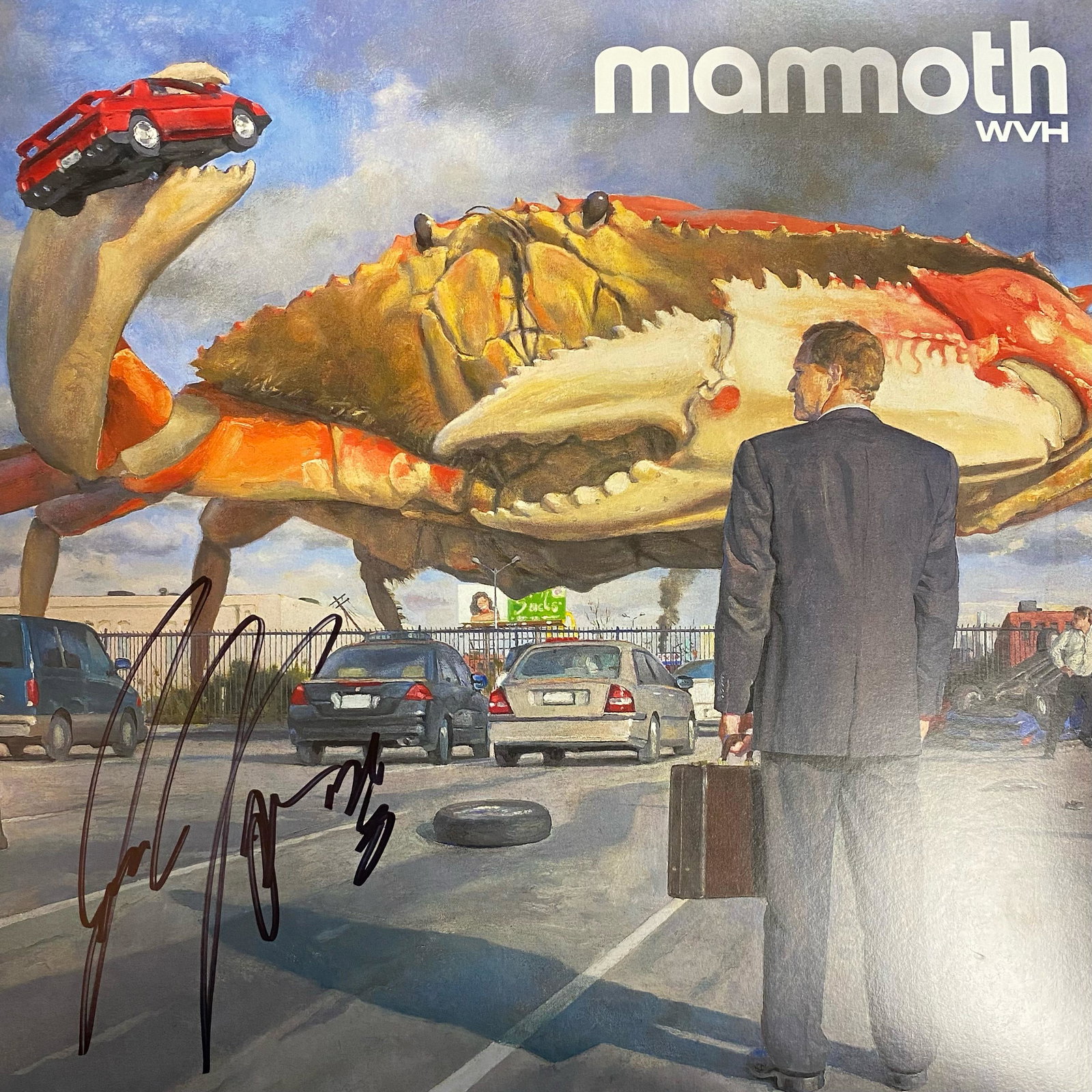 Wolfgang Van Halen Autographed ALBUM: Displays are not framed, and can be framed for a cost. Framed items will state they are framed in the name of the item. All signed items come with a COA. Ask any and all questions BEFORE bidding. Sign