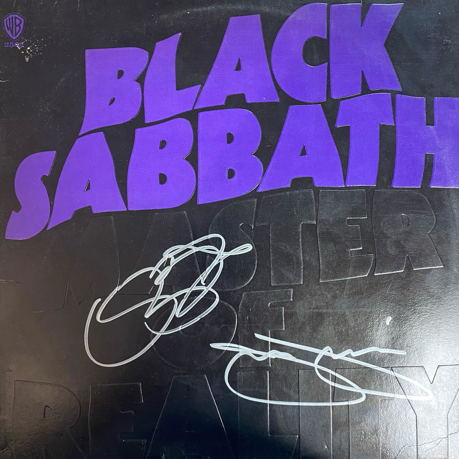 Black Sabbath Autographed Album OZZY TONY (1 of 1)