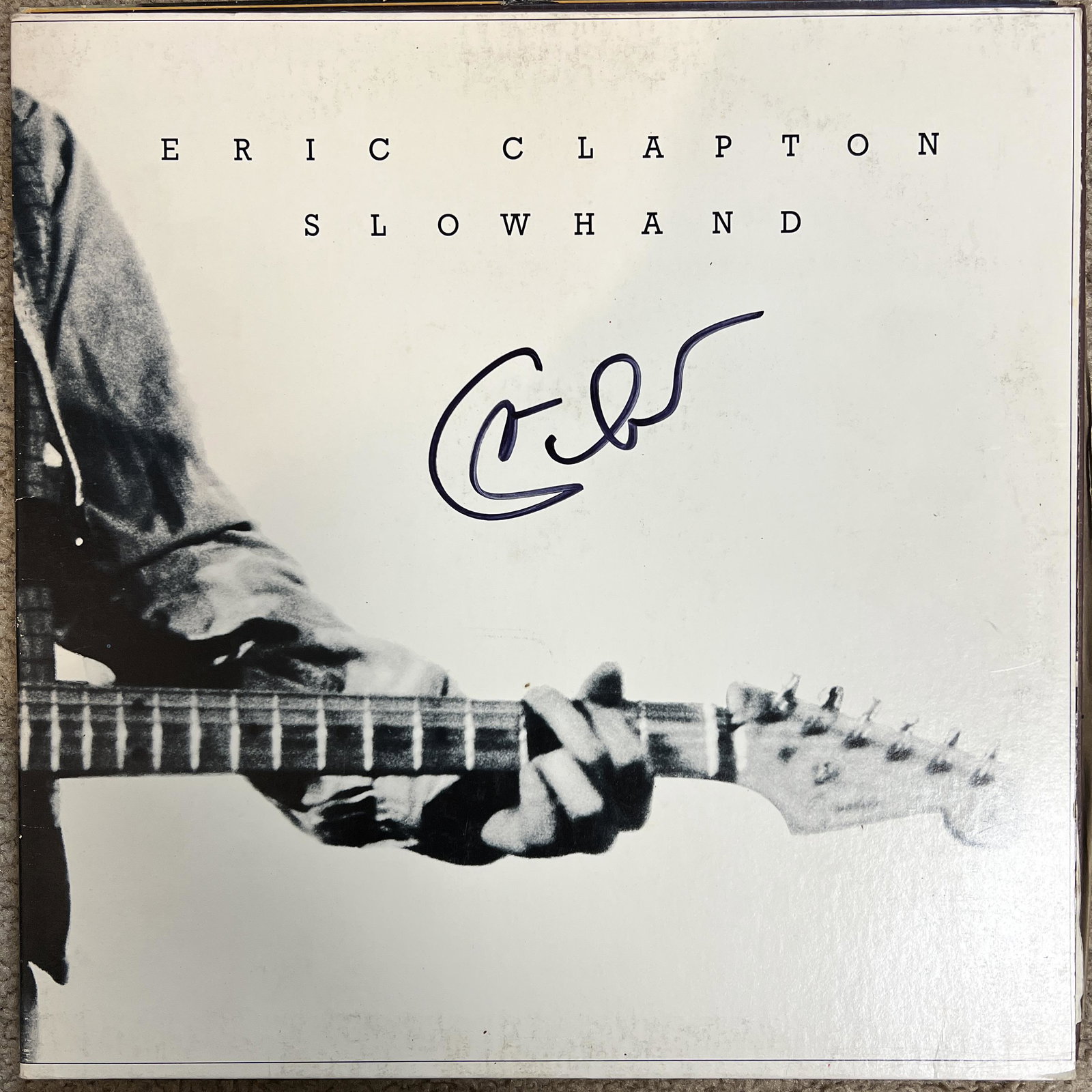 Eric Clapton Autographed ALBUM: Displays are not framed, and can be framed for a cost. Framed items will state they are framed in the name of the item. All signed items come with a COA. Ask any and all questions BEFORE bidding. Sign