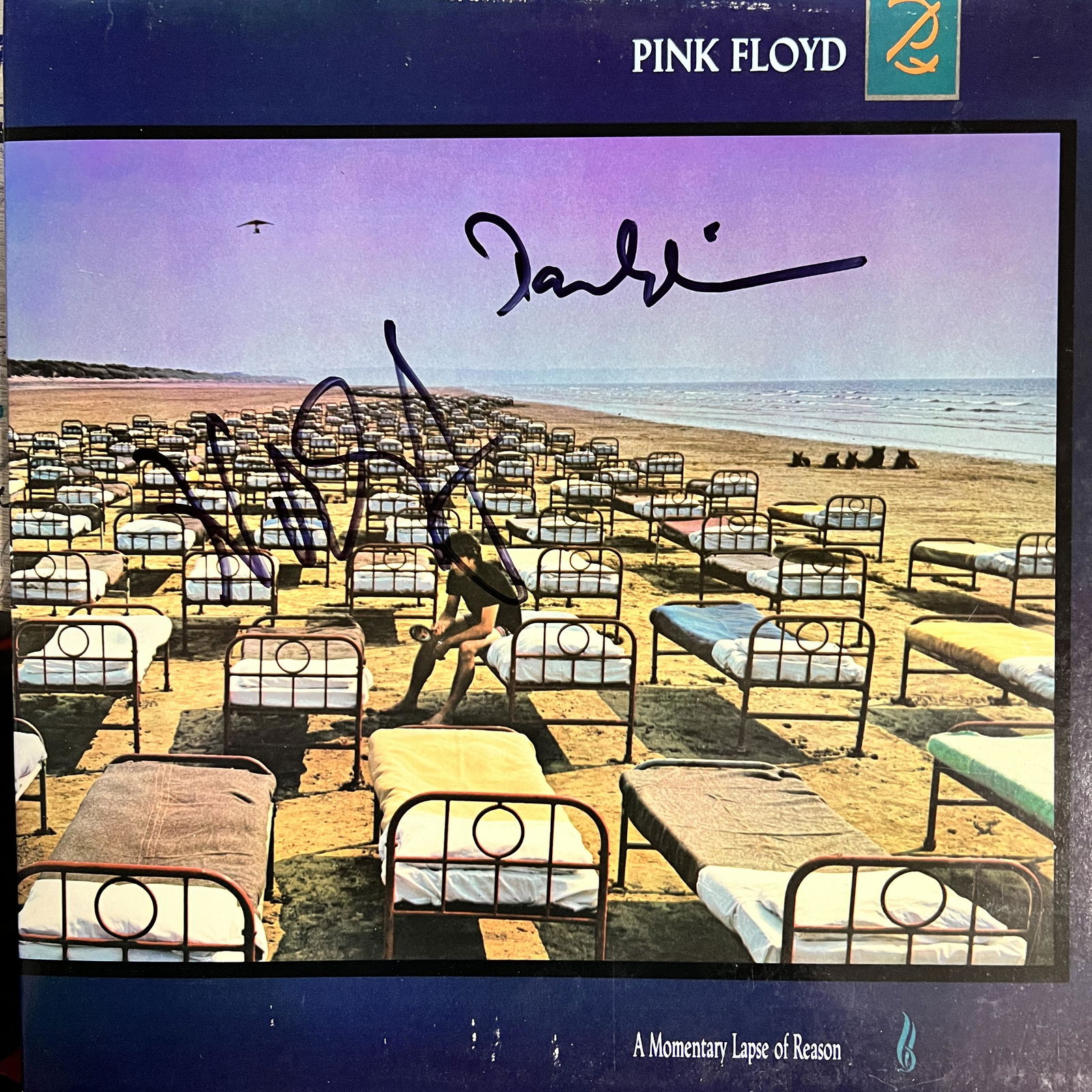Nick Mason David Gilmour Autographed Album (1 of 1)