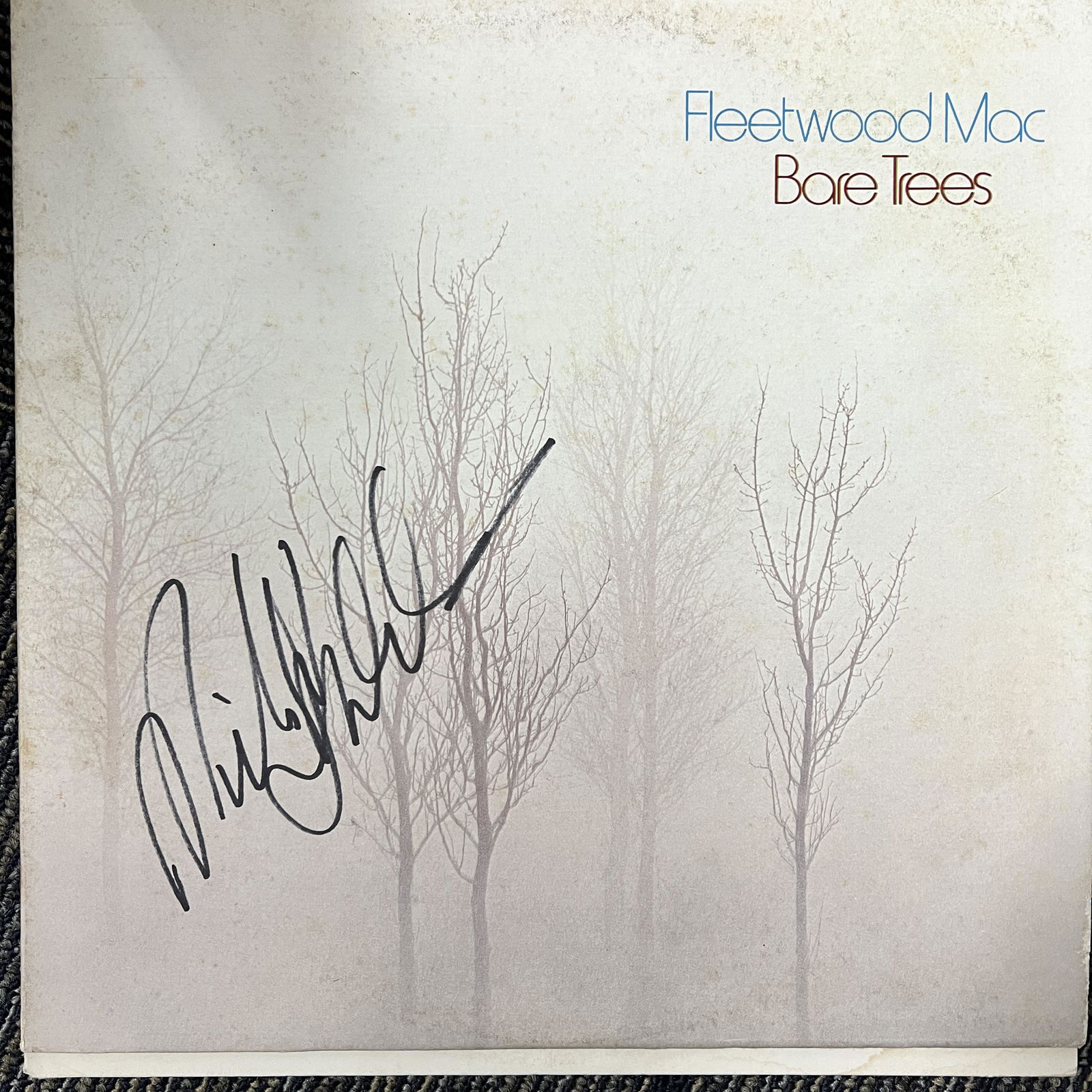 Mick Fleetwood Autographed Album (1 of 1)