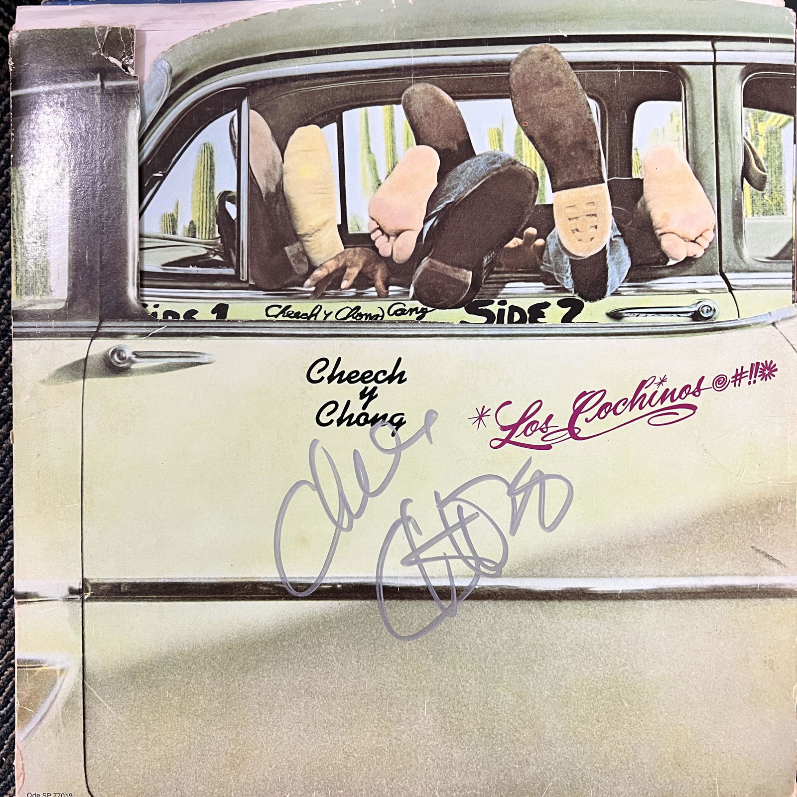 Cheech and Chong Autographed Album (1 of 1)
