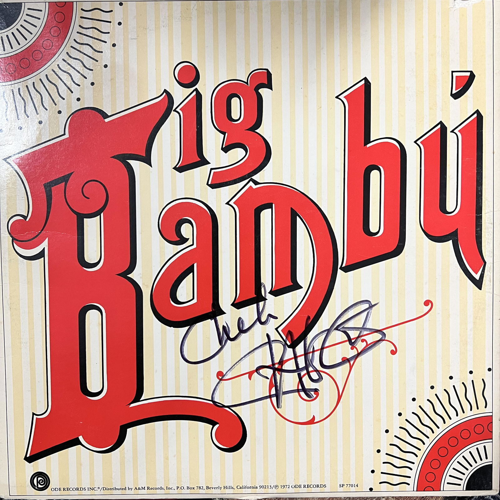 Cheech and Chong Autographed Album (1 of 1)