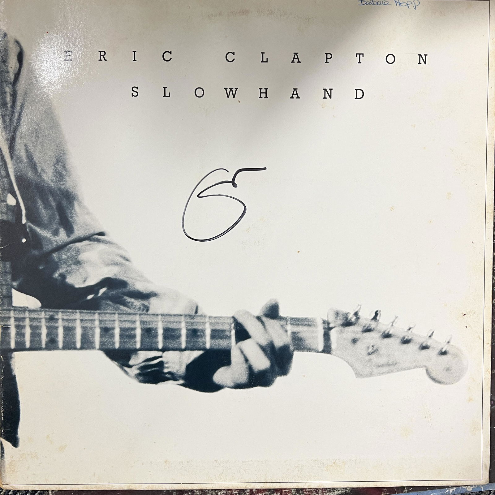 Eric Clapton Autographed ALBUM (1 of 1)