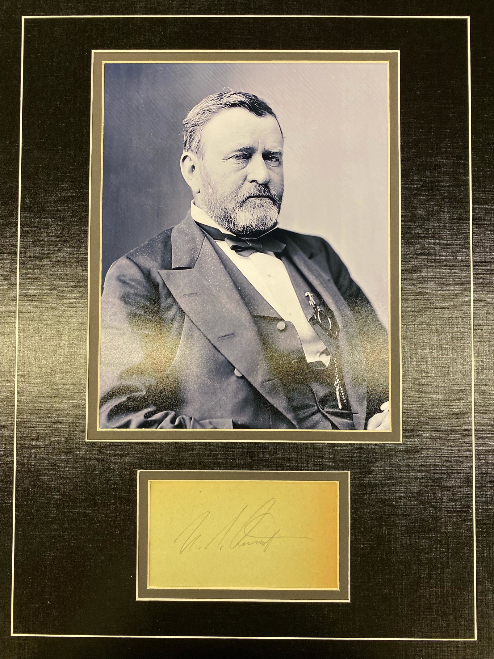 U.Grant Autographed Display (1 of 1)