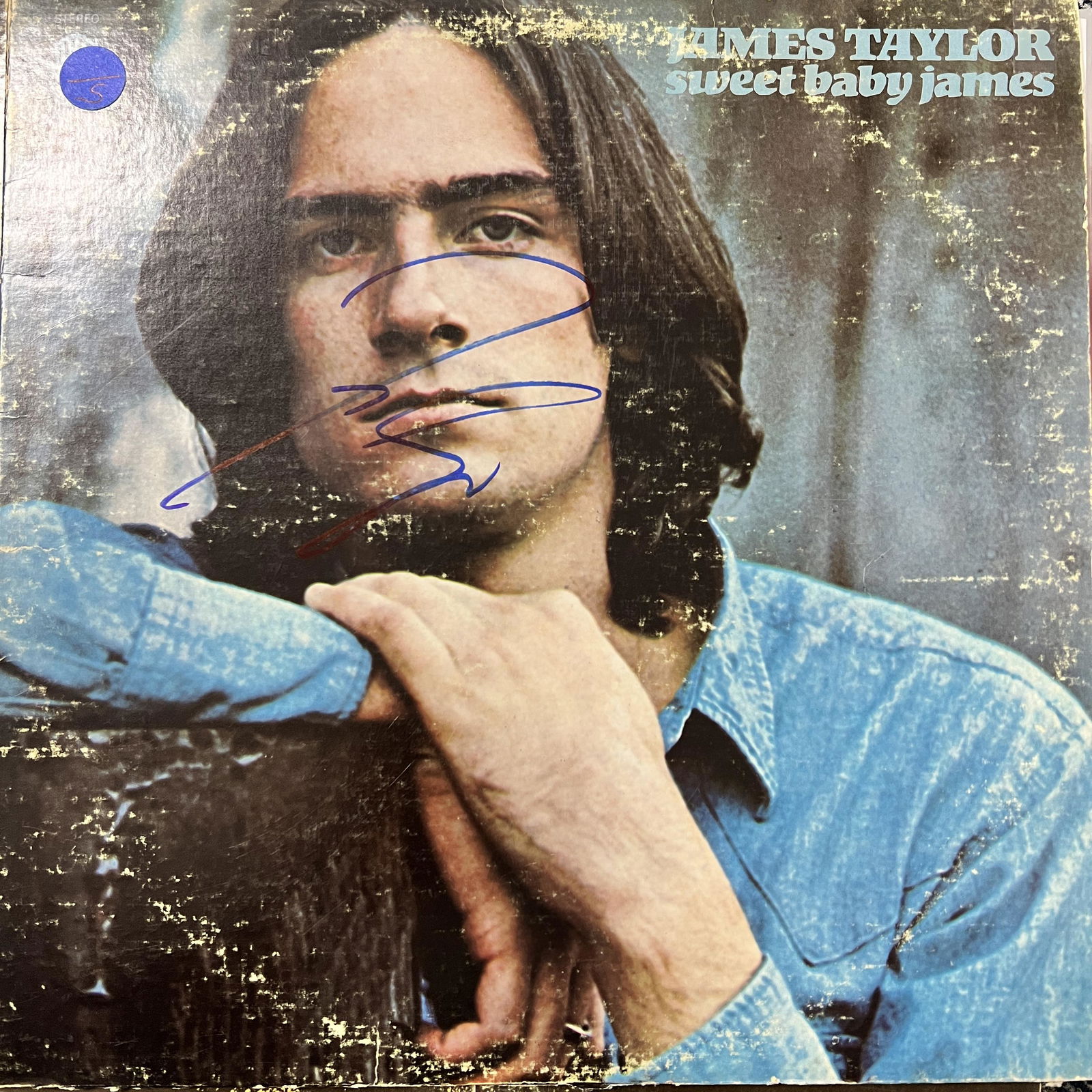 James Taylor Autographed Album (1 of 1)