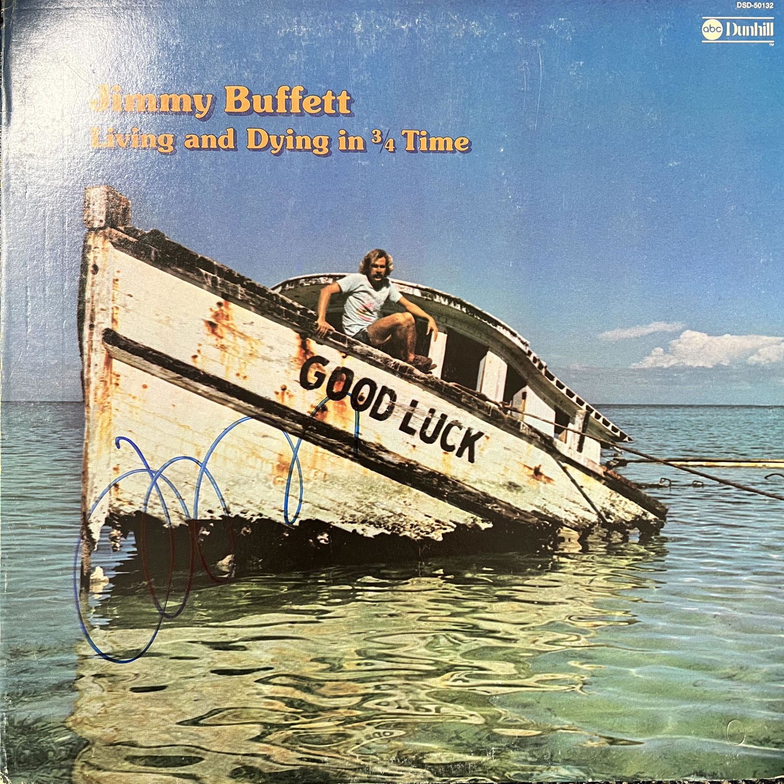 Jimmy Buffett Autographed Album (1 of 1)