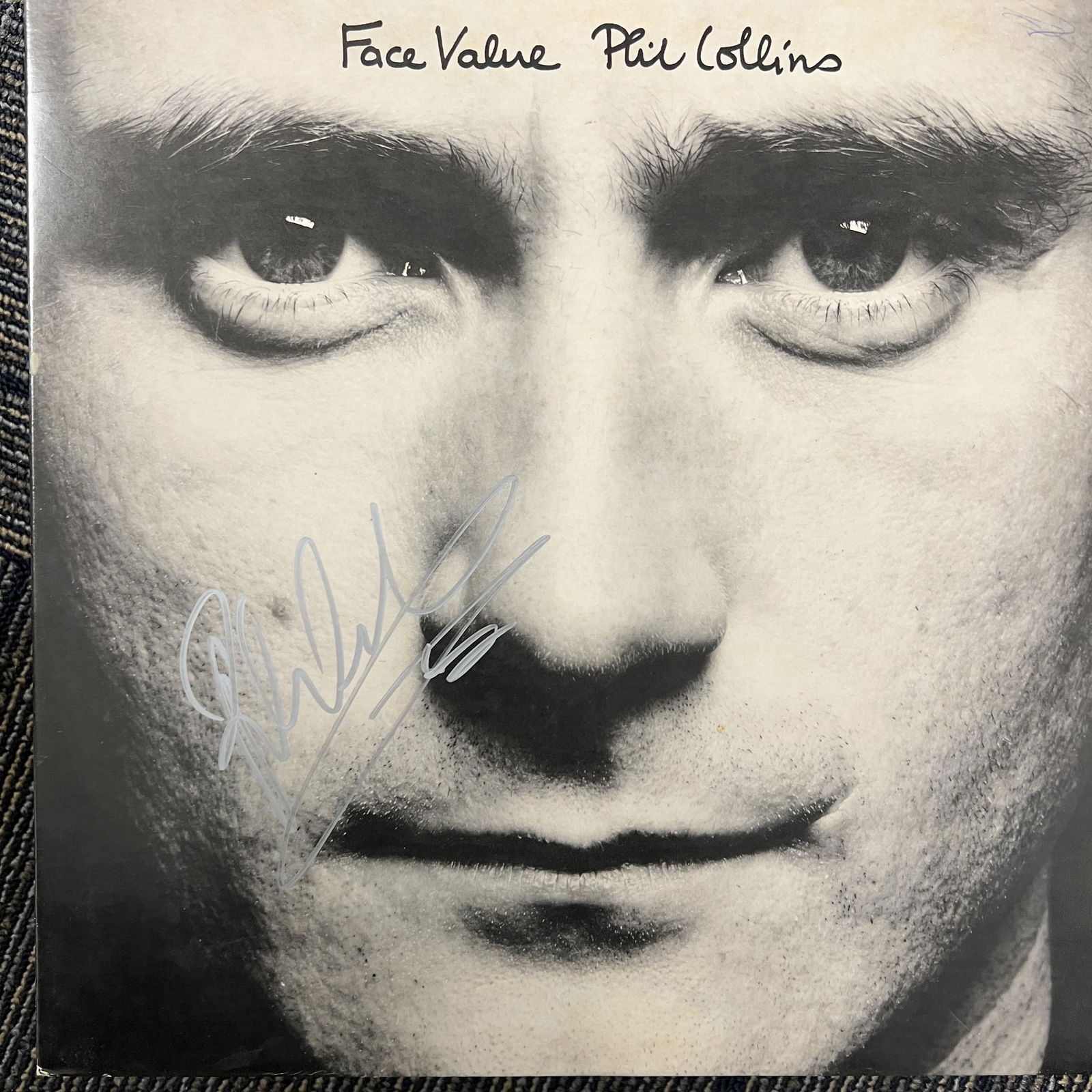 Phil Collins Autographed Album (1 of 1)