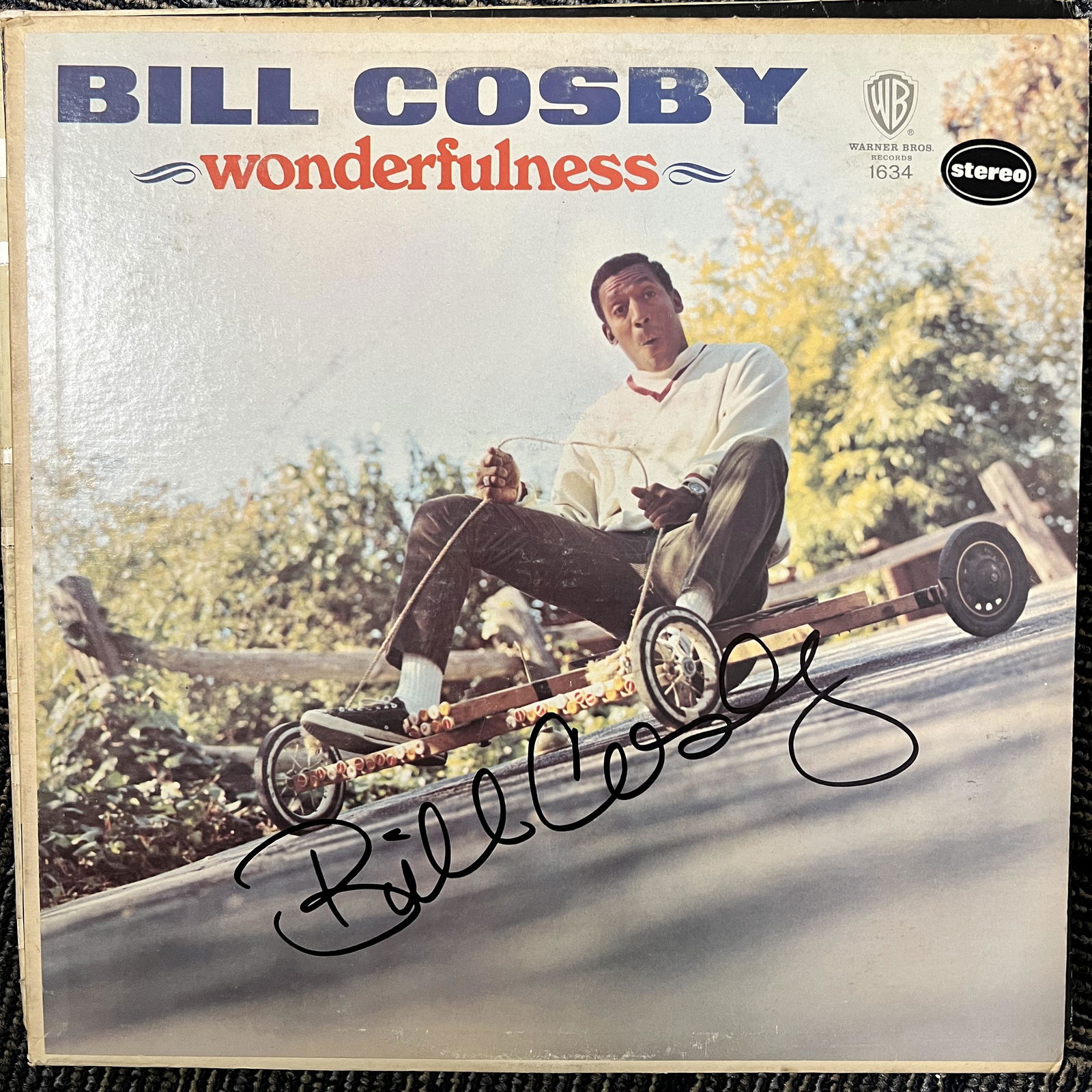Bill Cosby Autographed Album (1 of 1)