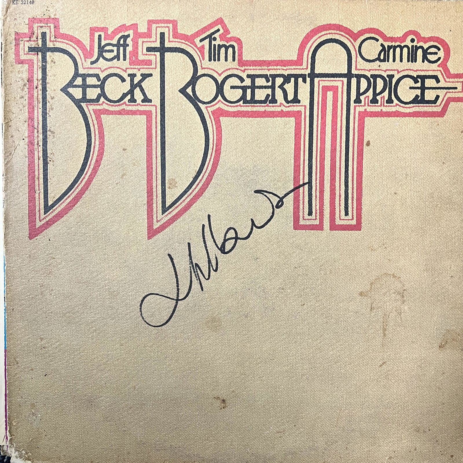 Jeff BECK Autographed Album (1 of 1)