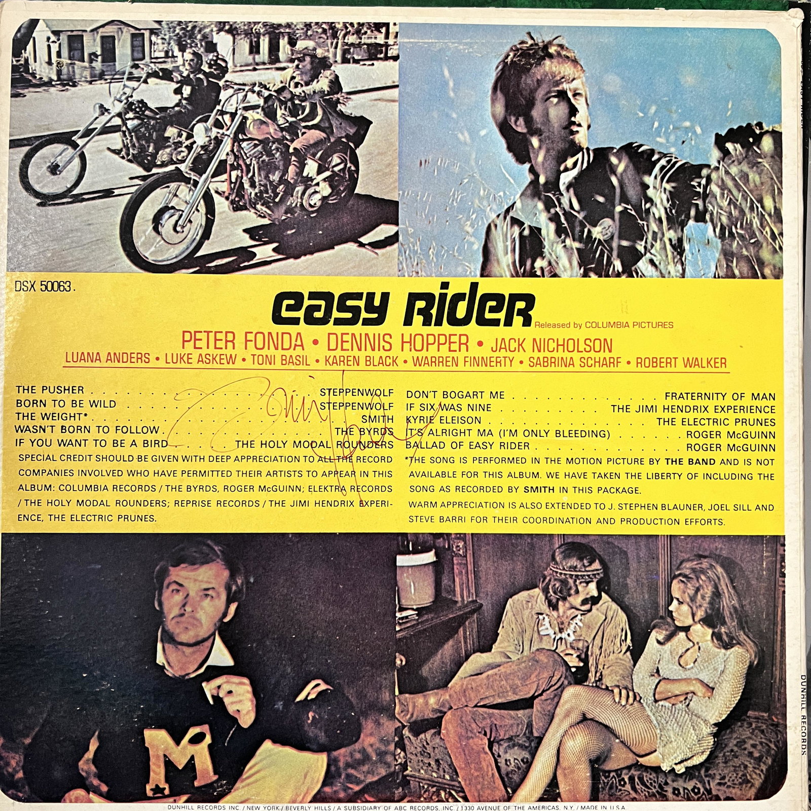 Jimi Hendrix Autographed Album (1 of 1)