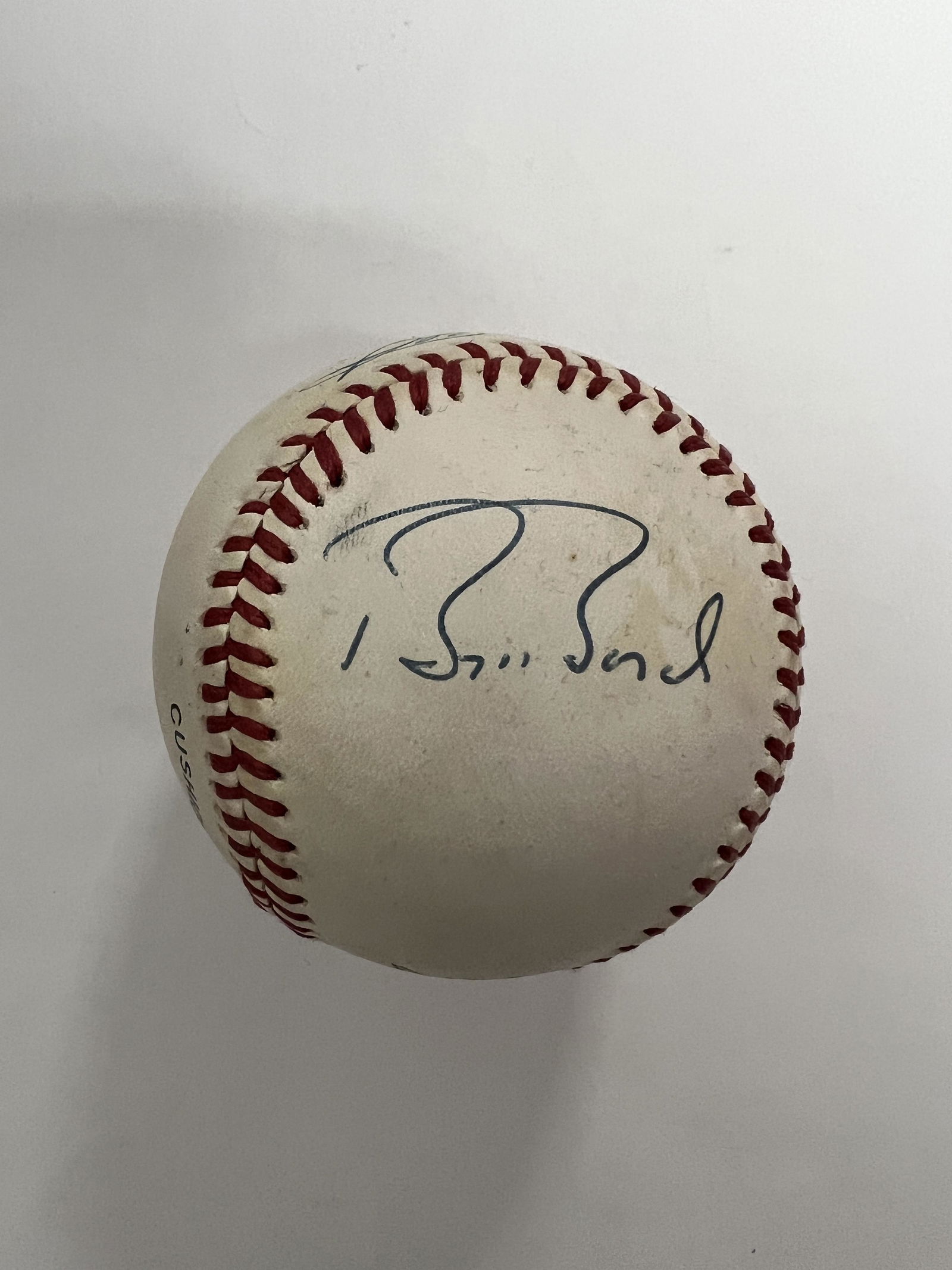 Barry and Bobby Bonds AUTOGRAPHED Baseball (1 of 1)