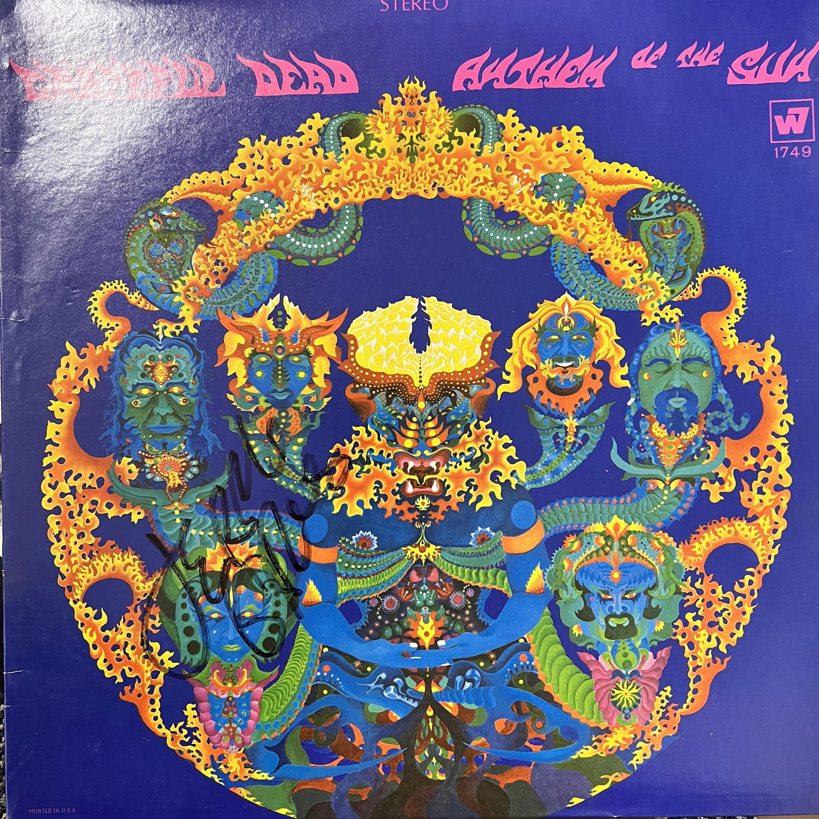 Jerry Garcia Autographed Album (1 of 1)