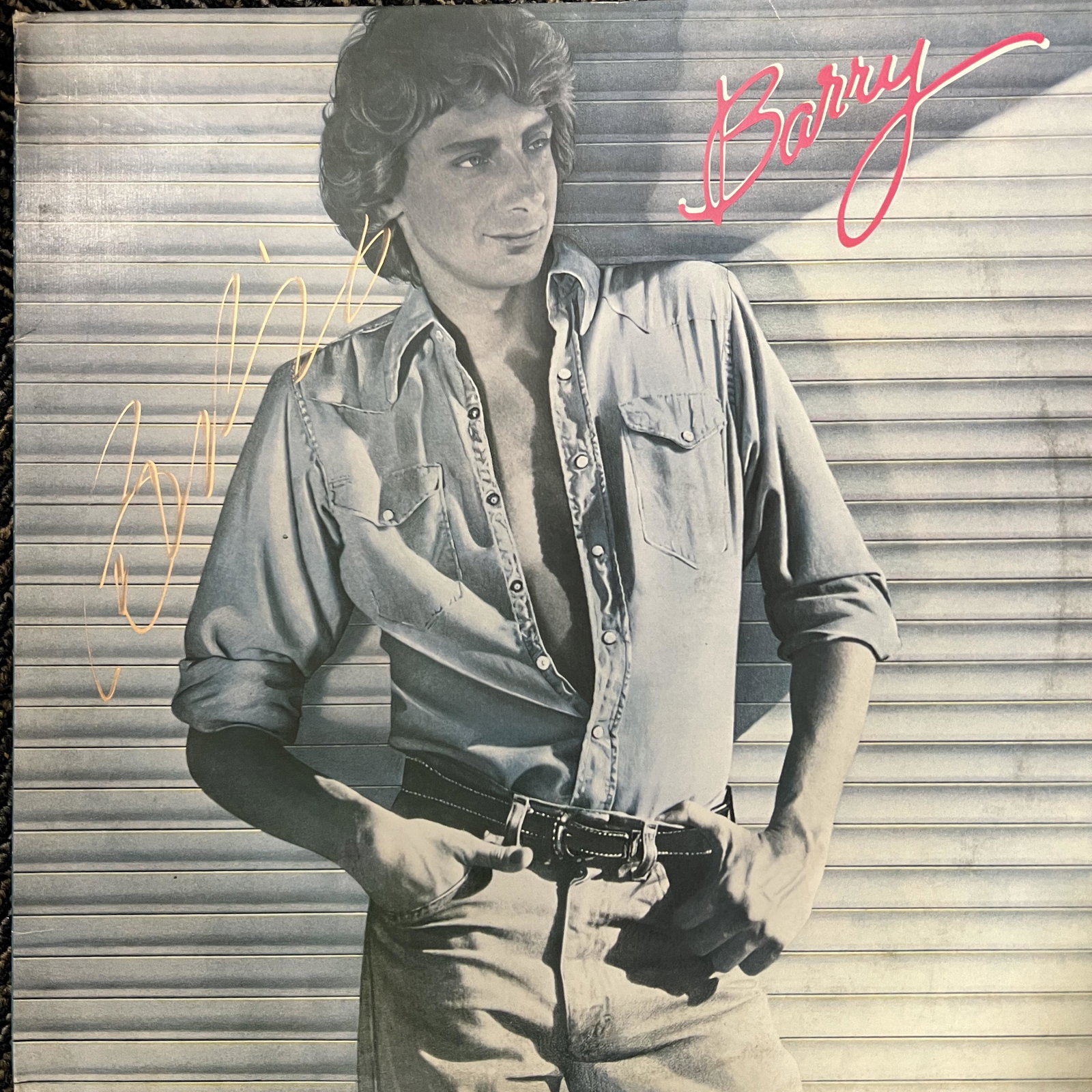 Barry Manilow Autographed Album (1 of 1)