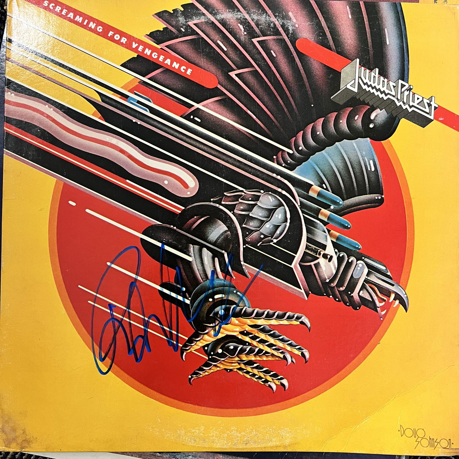 Rob Halford Autographed Album (1 of 1)
