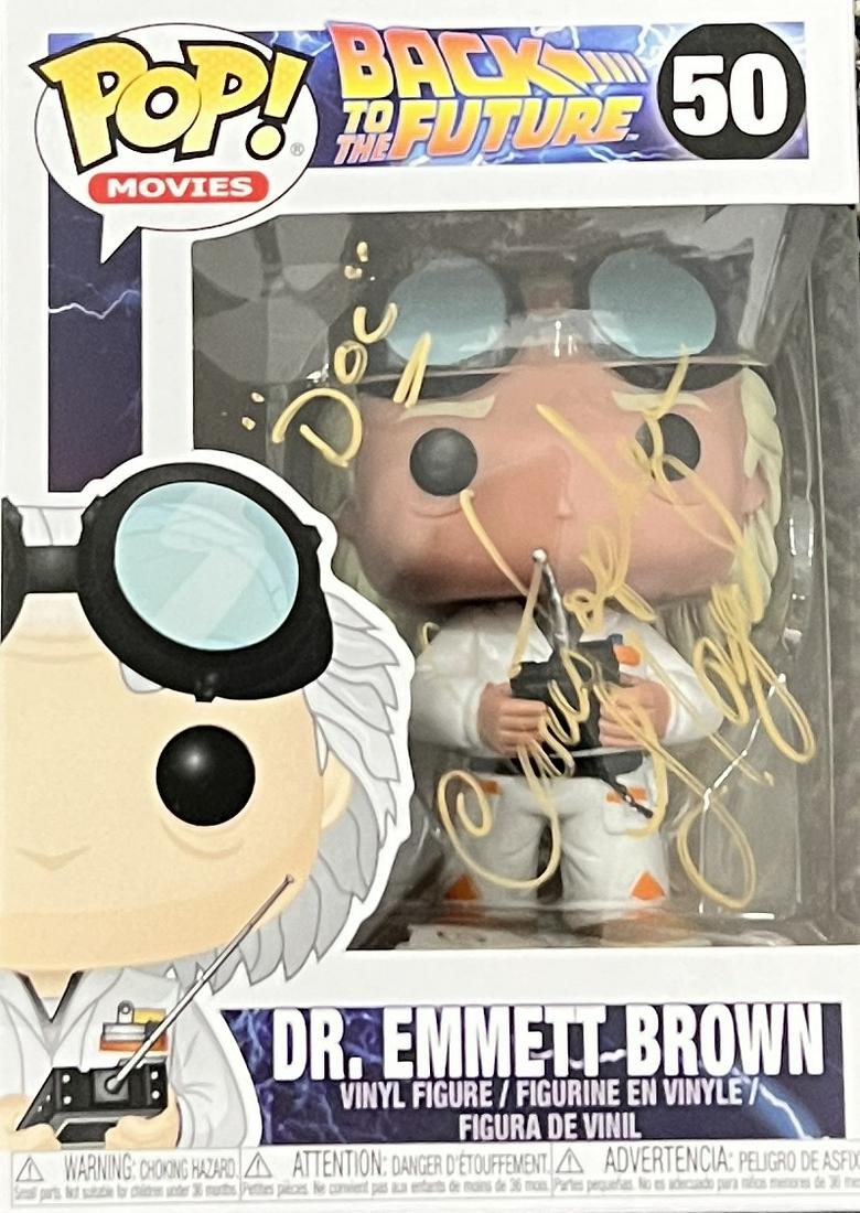 Christopher Lloyd Autographed Funko (1 of 1)