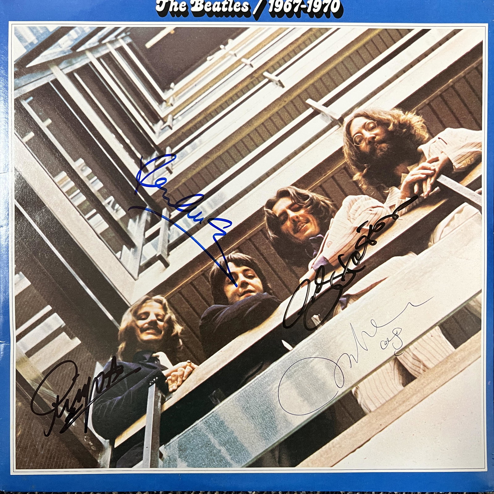 The Beatles AUTOGRAPHED Album All 4 JOHN PAUL GEORGE RINGO (1 of 1)