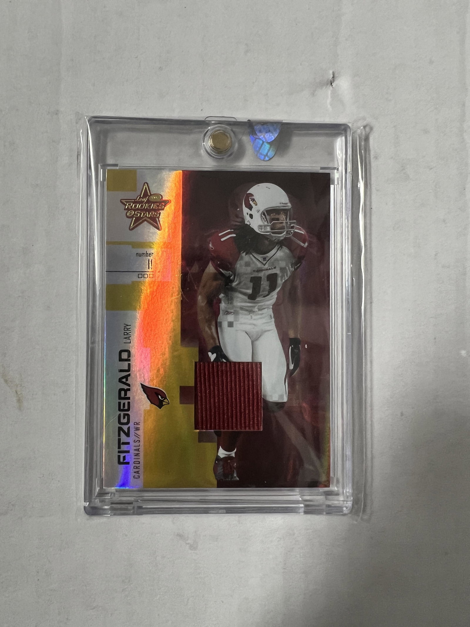 Larry Fitzgerald Game Used Jersey Card (1 of 1)