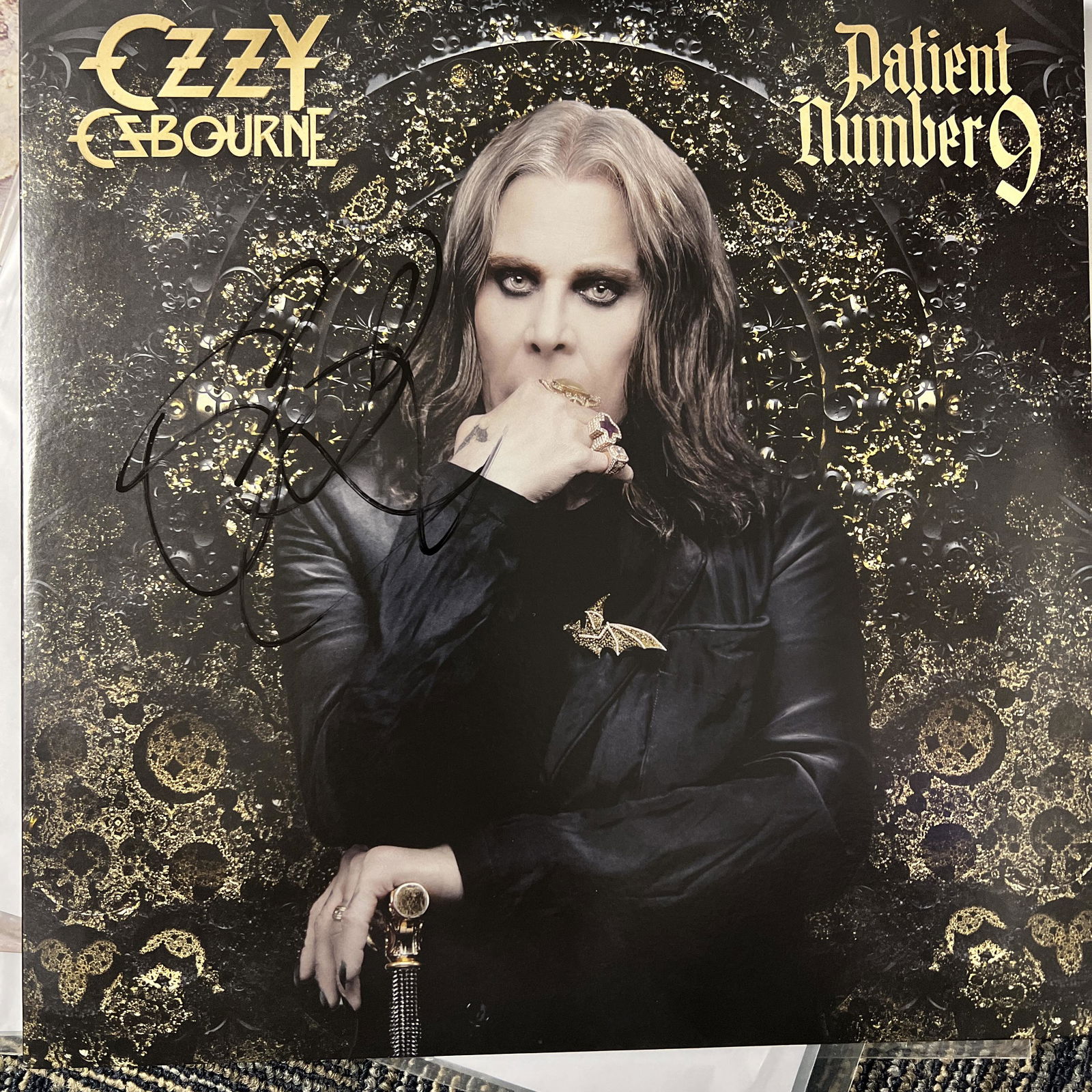 Ozzy Osbourne Autographed Album (1 of 1)