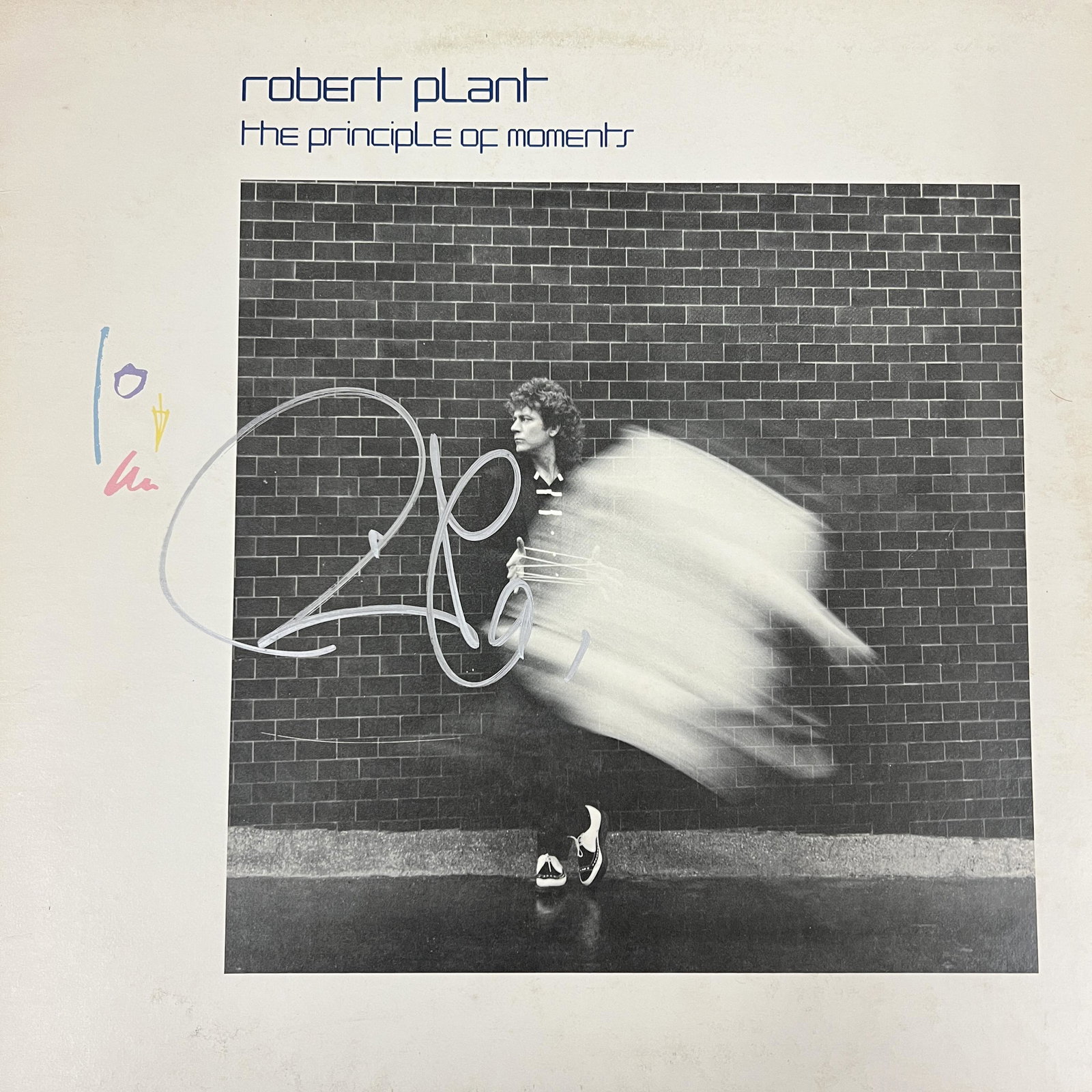 Robert Plant Autographed Album (1 of 1)