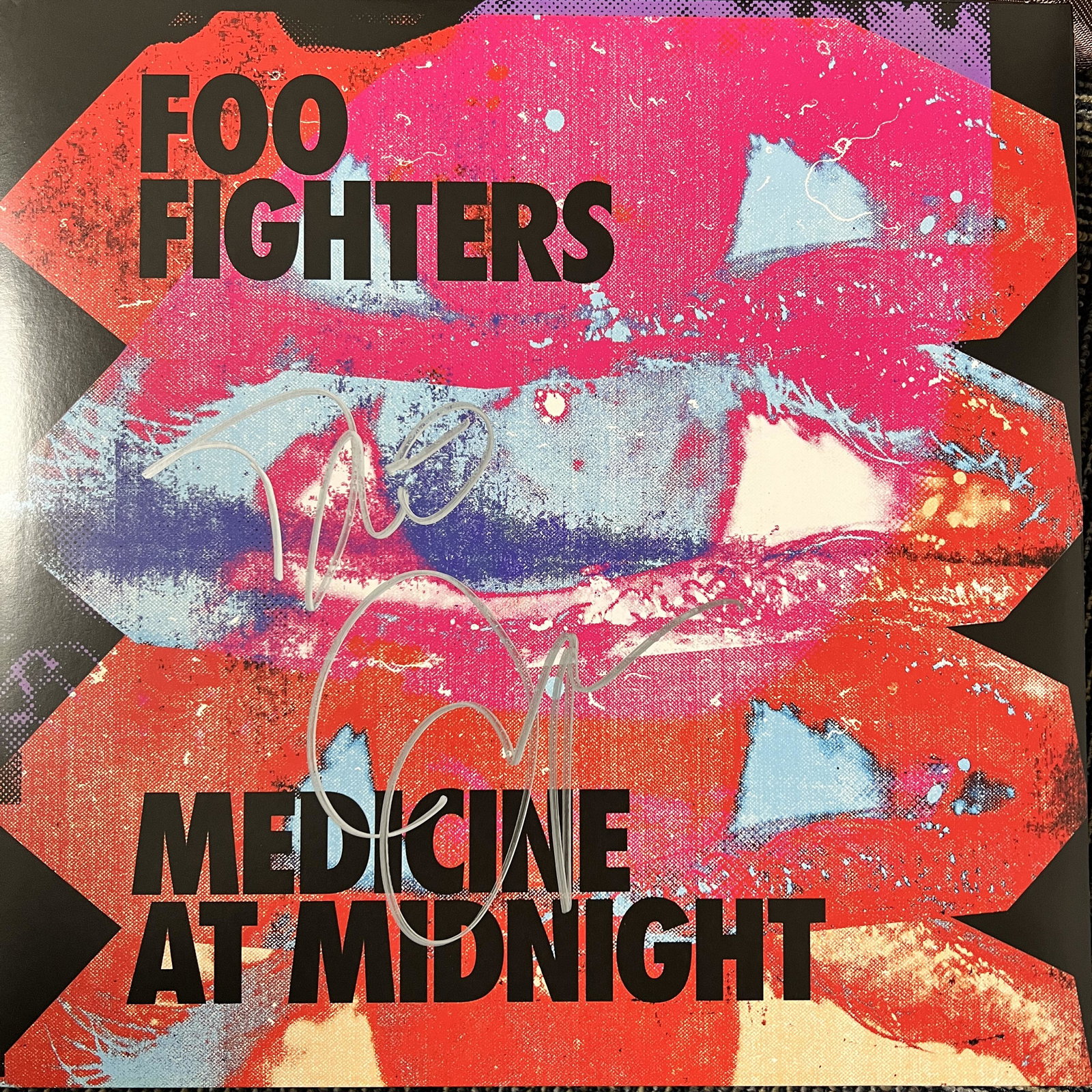 Dave Grohl Taylor Hawkins Autographed Album (1 of 1)