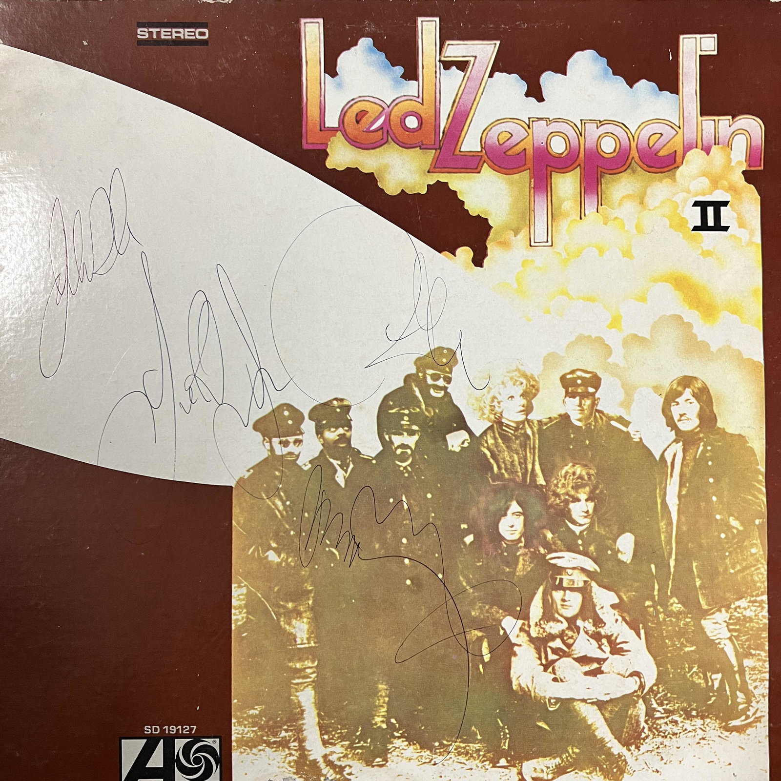 Led Zeppelin Autographed Album All 4 Bonham (1 of 1)