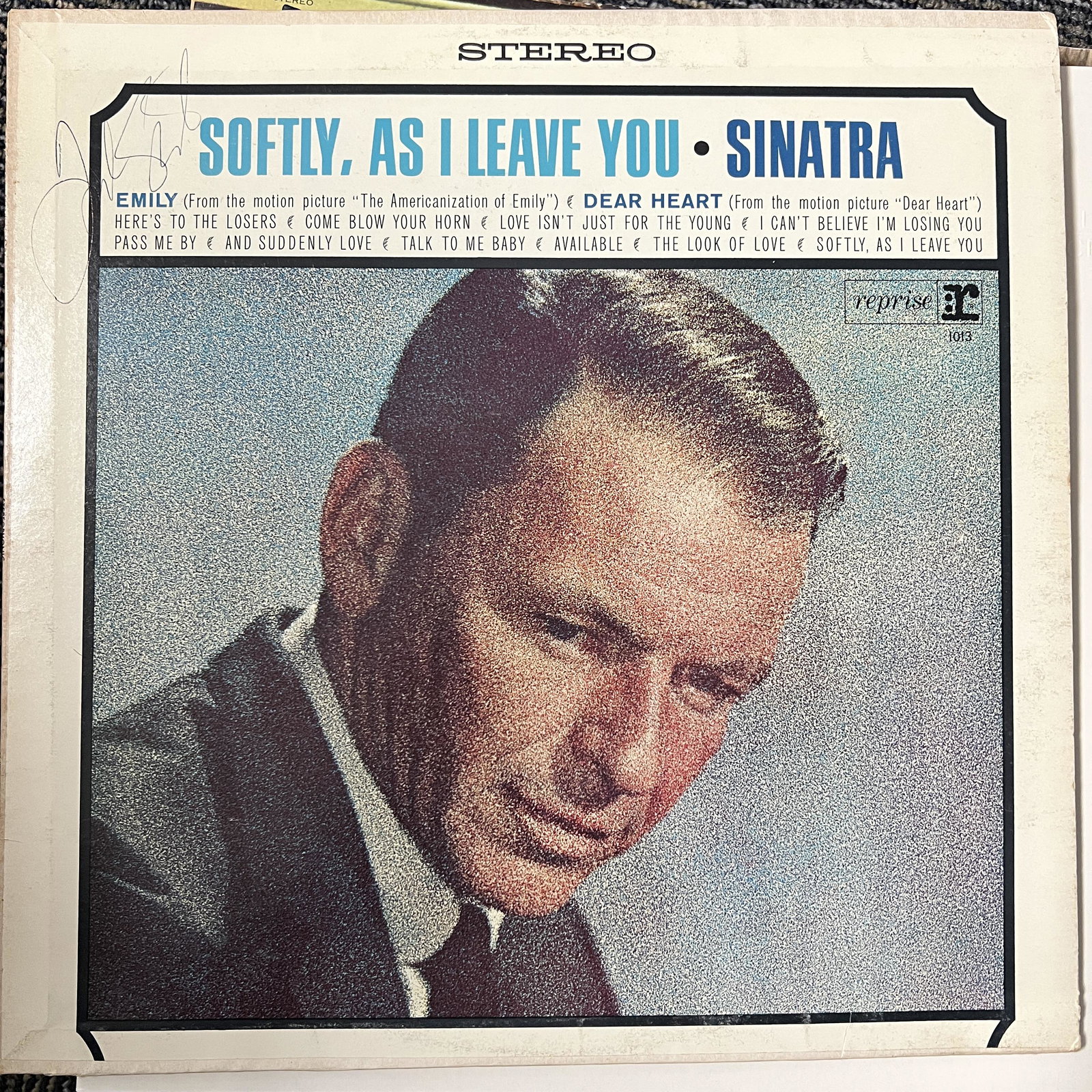 Frank Sinatra Autographed Album (1 of 1)