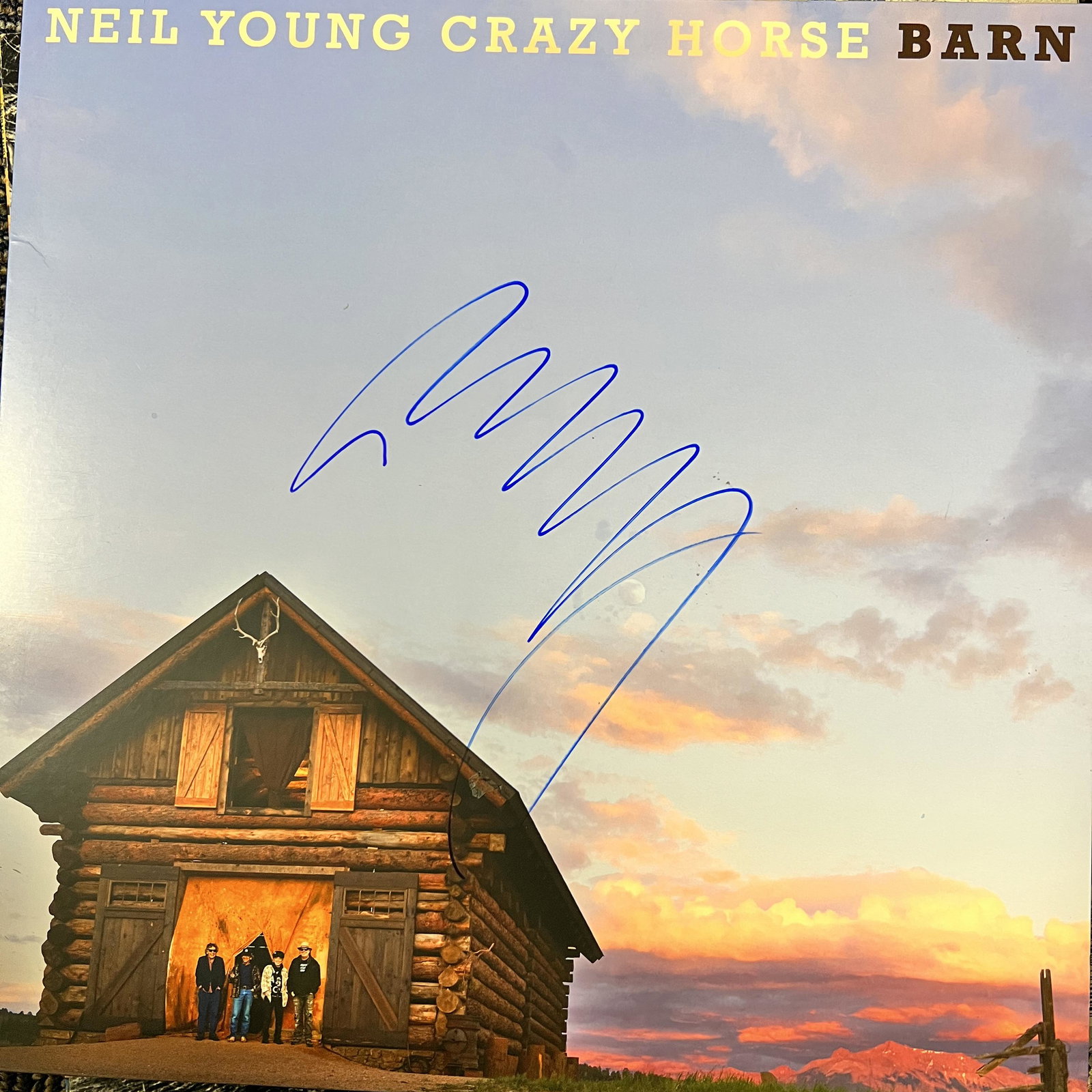 Neil Young Autographed Album: Displays are not framed, and can be framed for a cost. Framed items will state they are framed in the name of the item. All signed items come with a COA from ICZ Auctions. Ask any and all questions BE