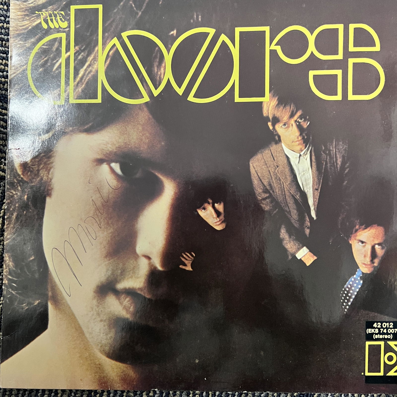 Jim Morrison Autographed ALBUM (1 of 1)