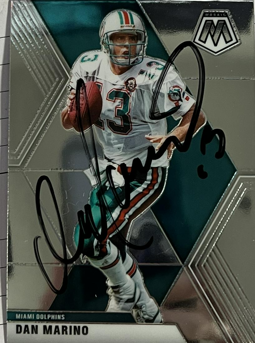 Dan Marino Autographed Card (1 of 1)