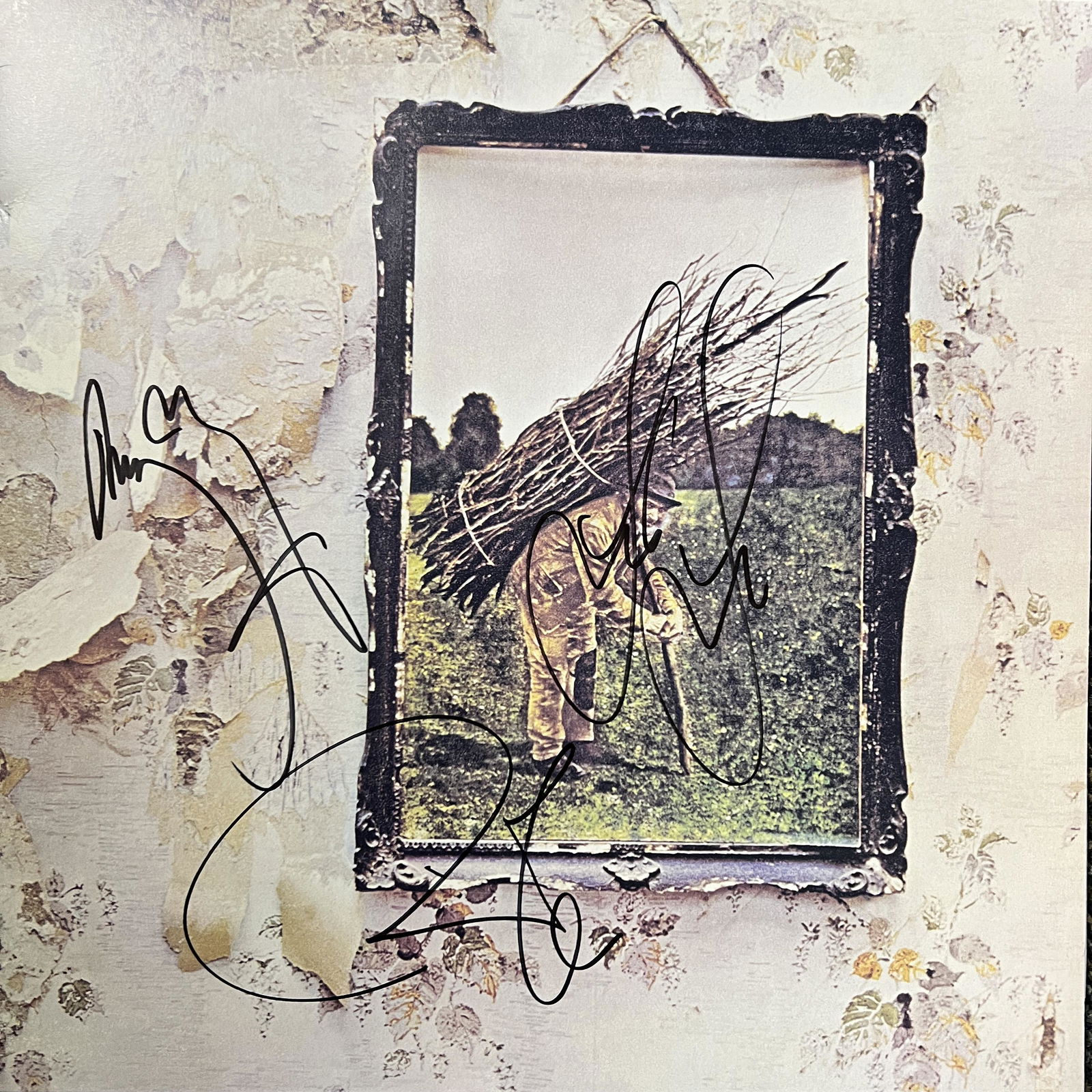 Led Zeppelin Autographed Album PAGE PLANT JONES (1 of 1)