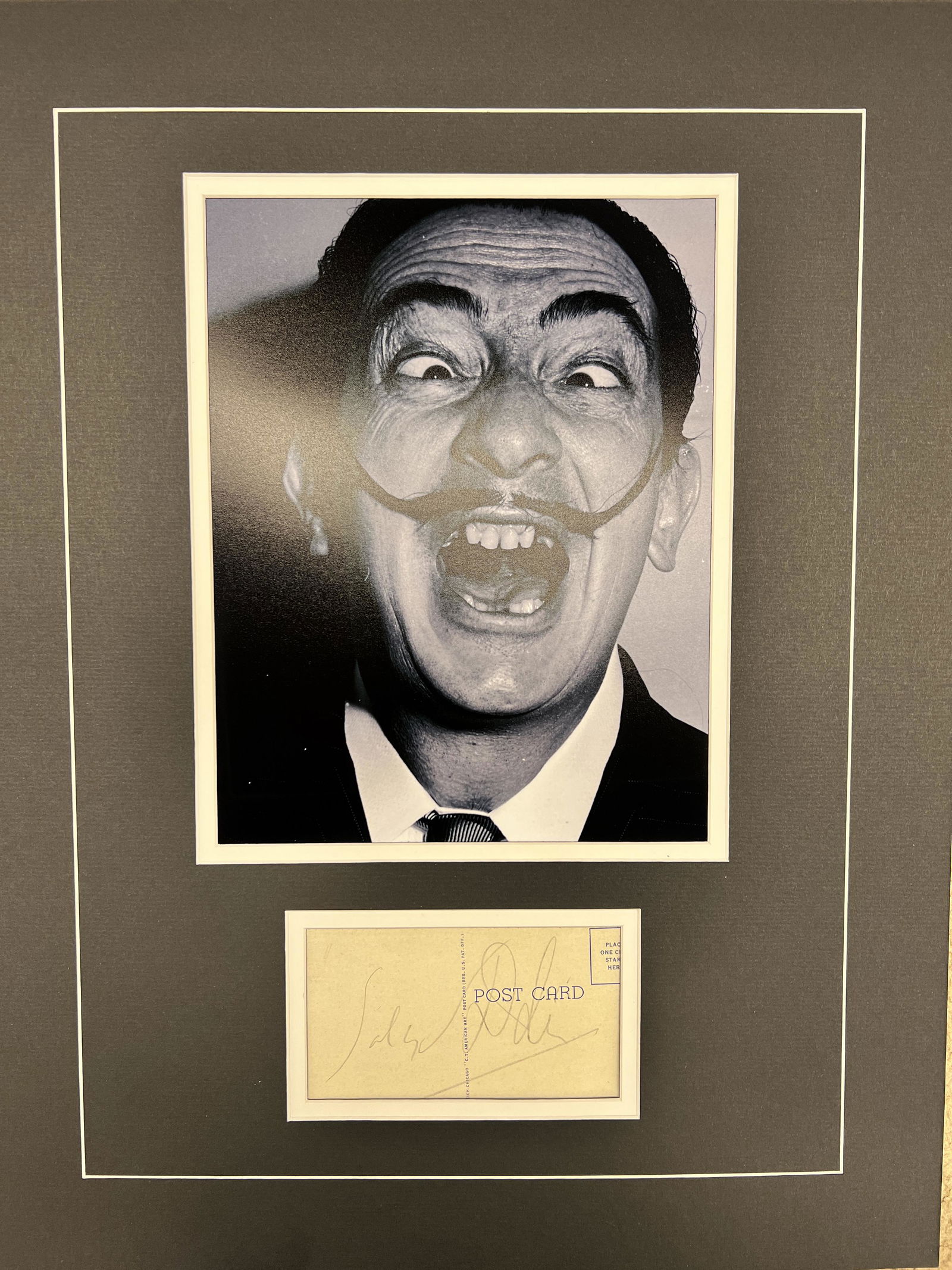 Dali Autographed Display (1 of 1)