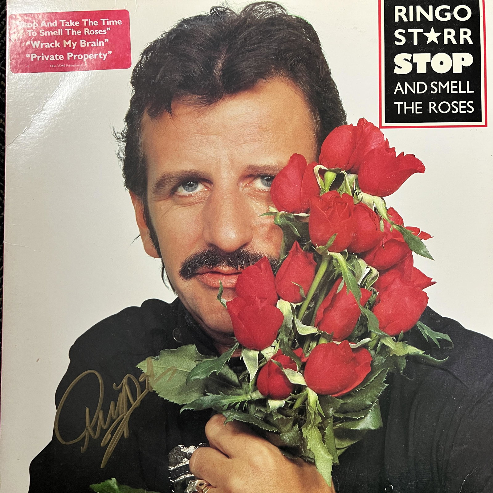 Ringo Starr Autographed Album: Displays are not framed, and can be framed for a cost. Framed items will state they are framed in the name of the item. All signed items come with a COA from ICZ Auctions. Ask any and all questions BE