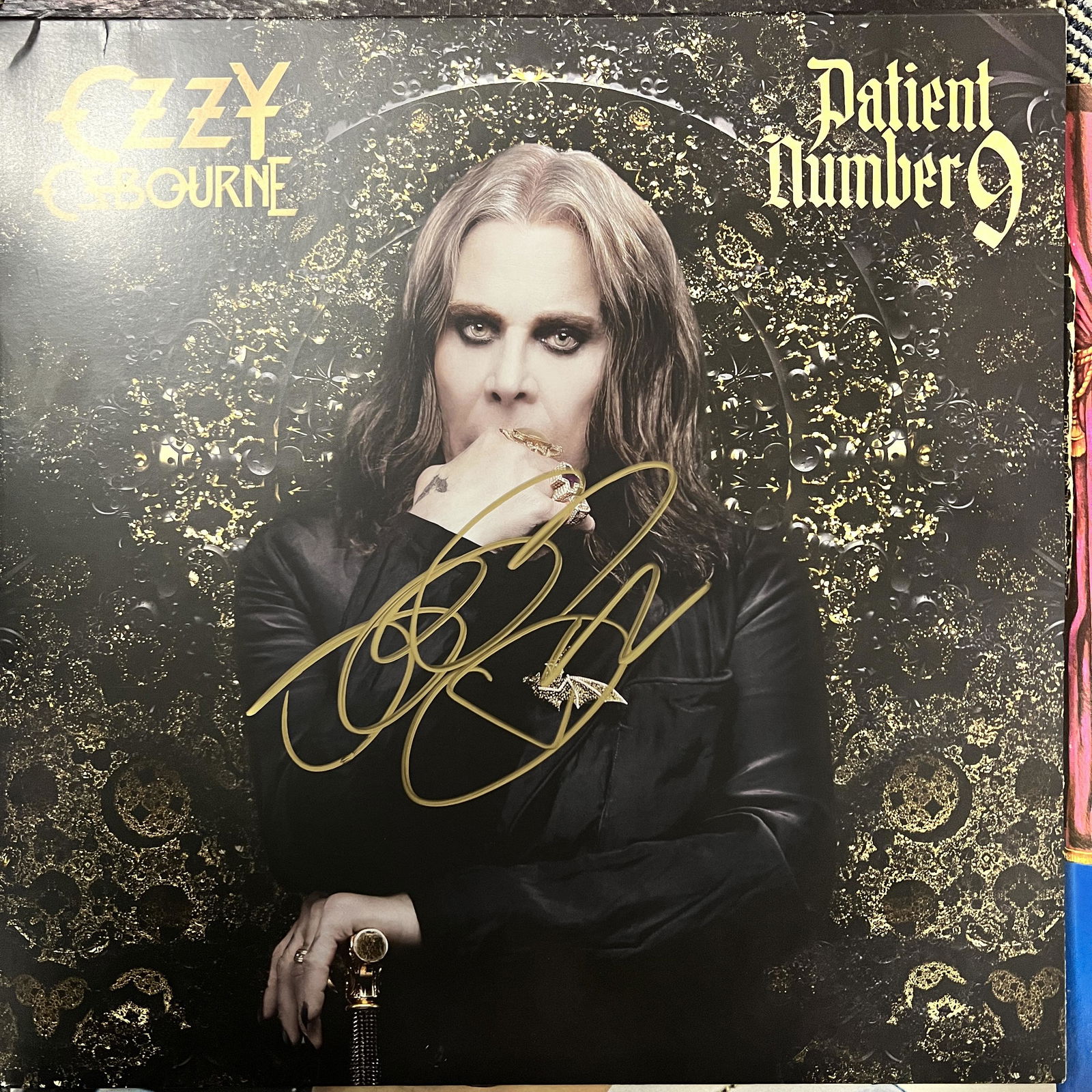 Ozzy Autographed Album (1 of 1)