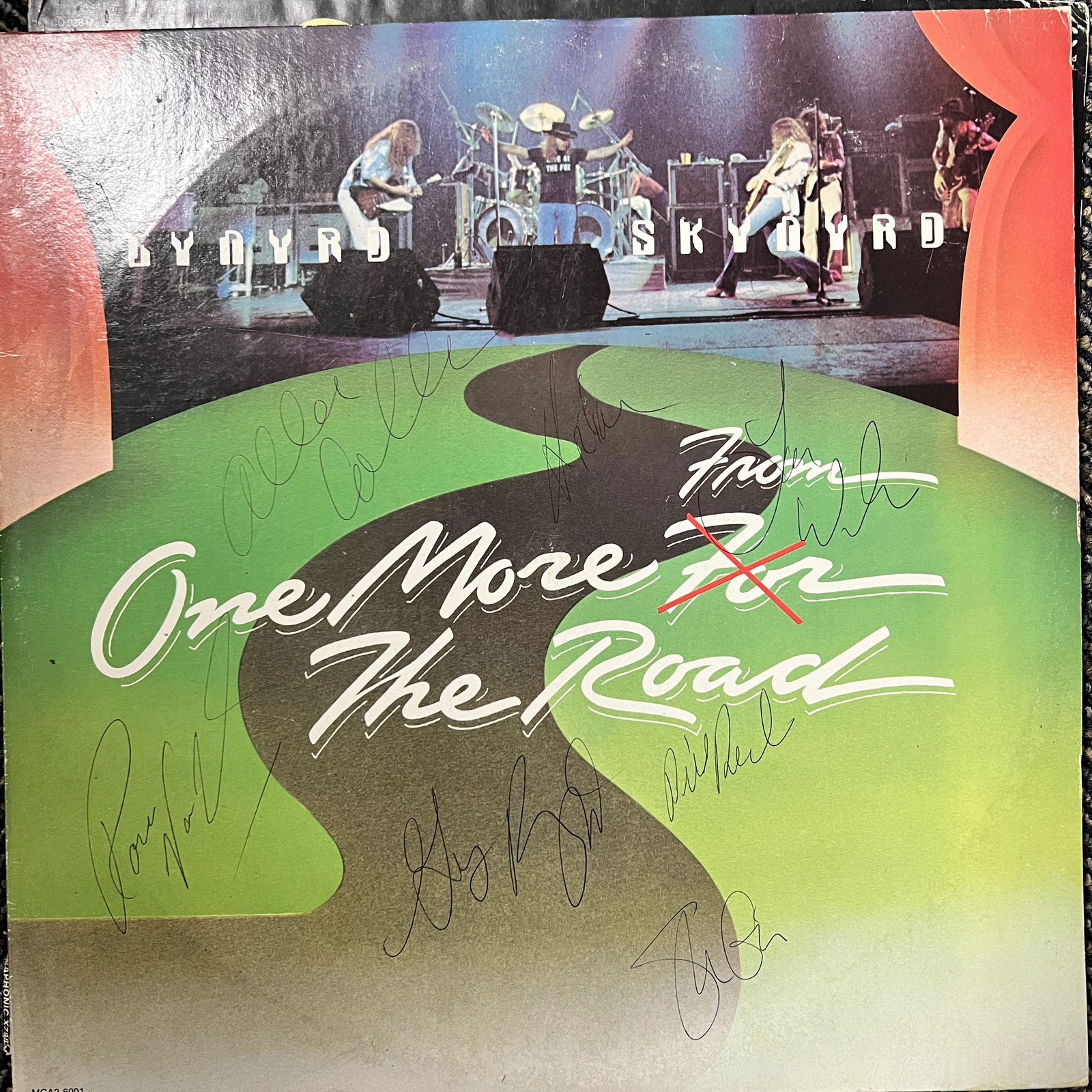 Lynyrd Skynyrd Autographed Album All 7 (1 of 1)