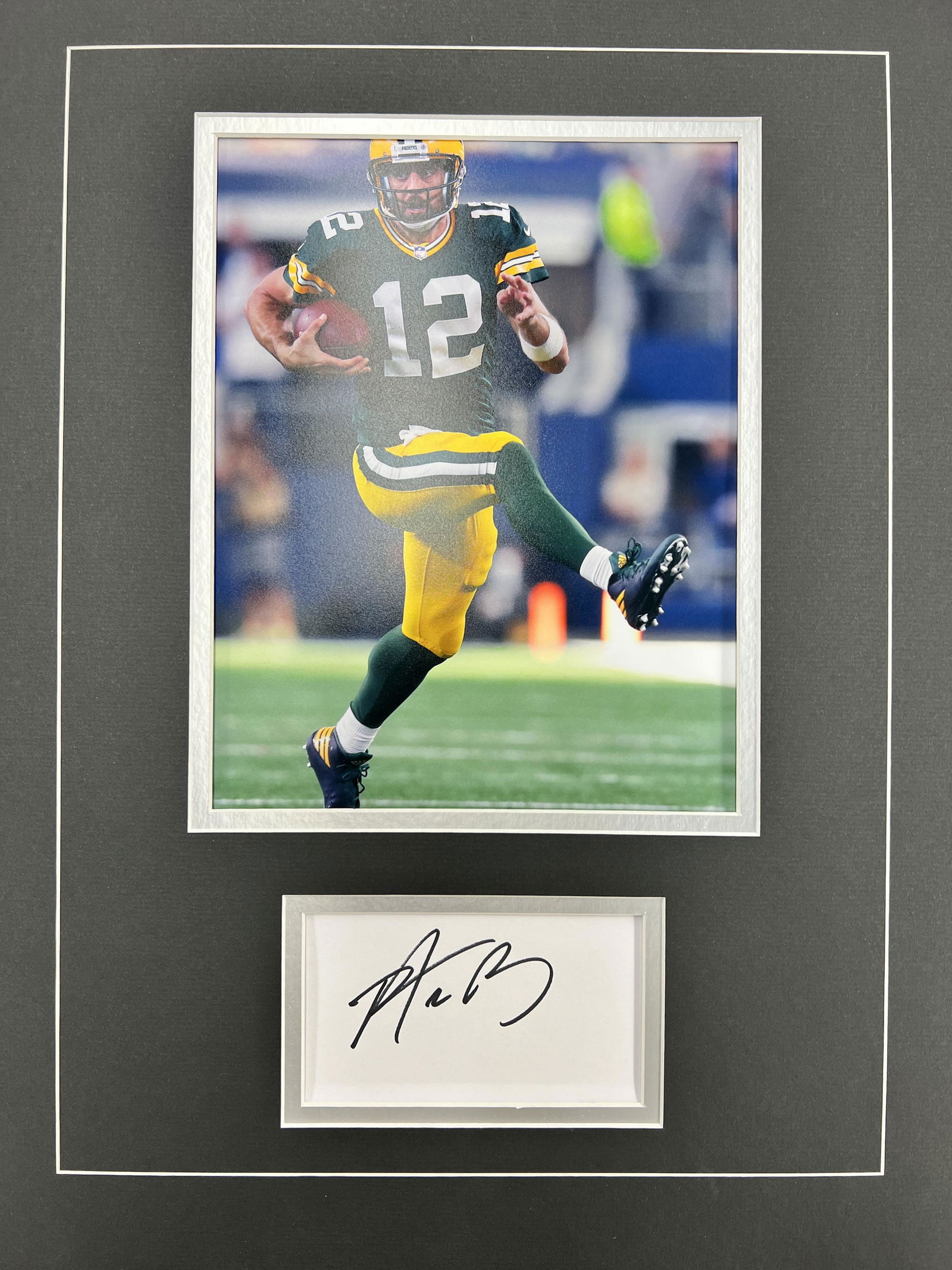 Aaron Rodgers Autographed Display (1 of 1)