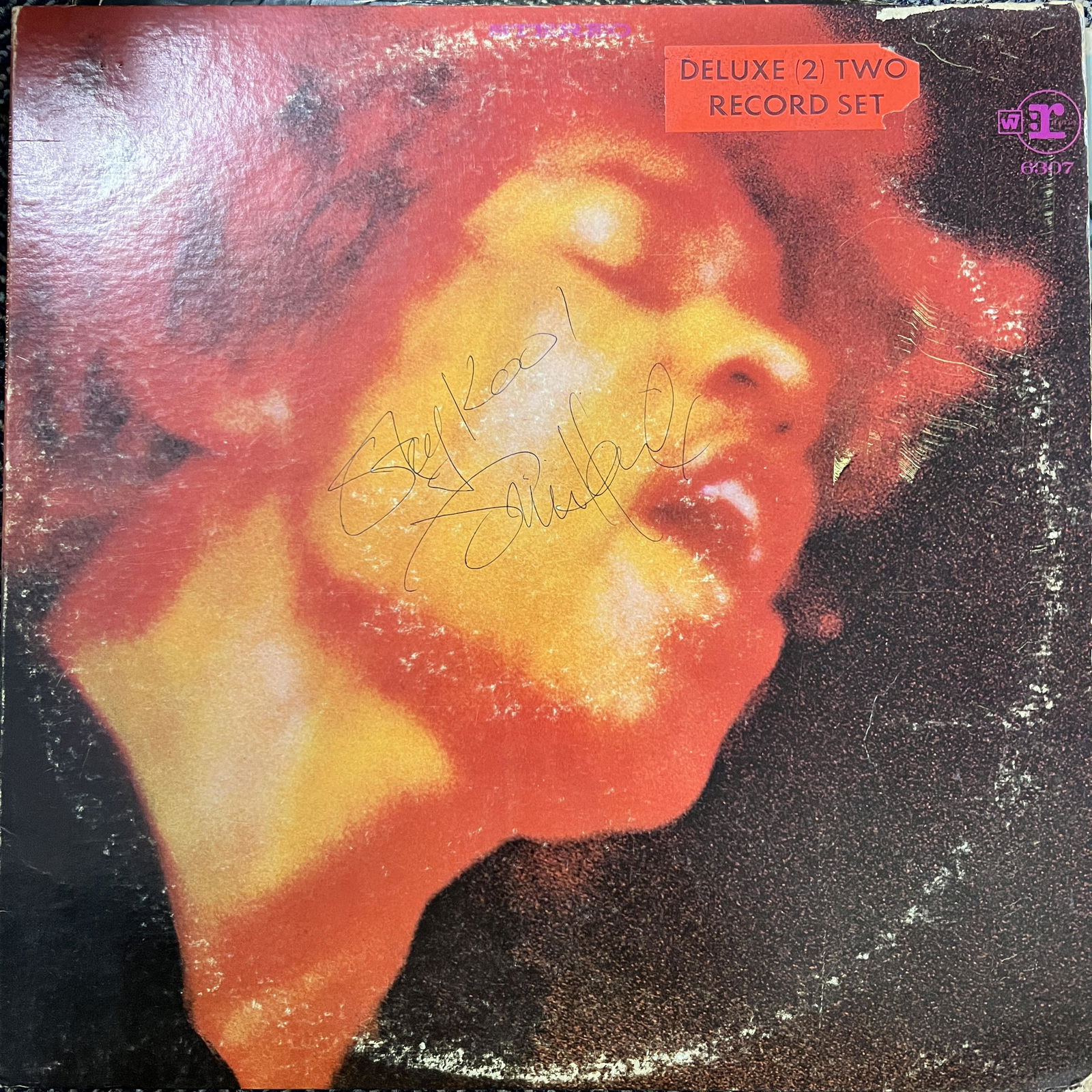 Jimi Hendrix Autographed Display (1 of 1)