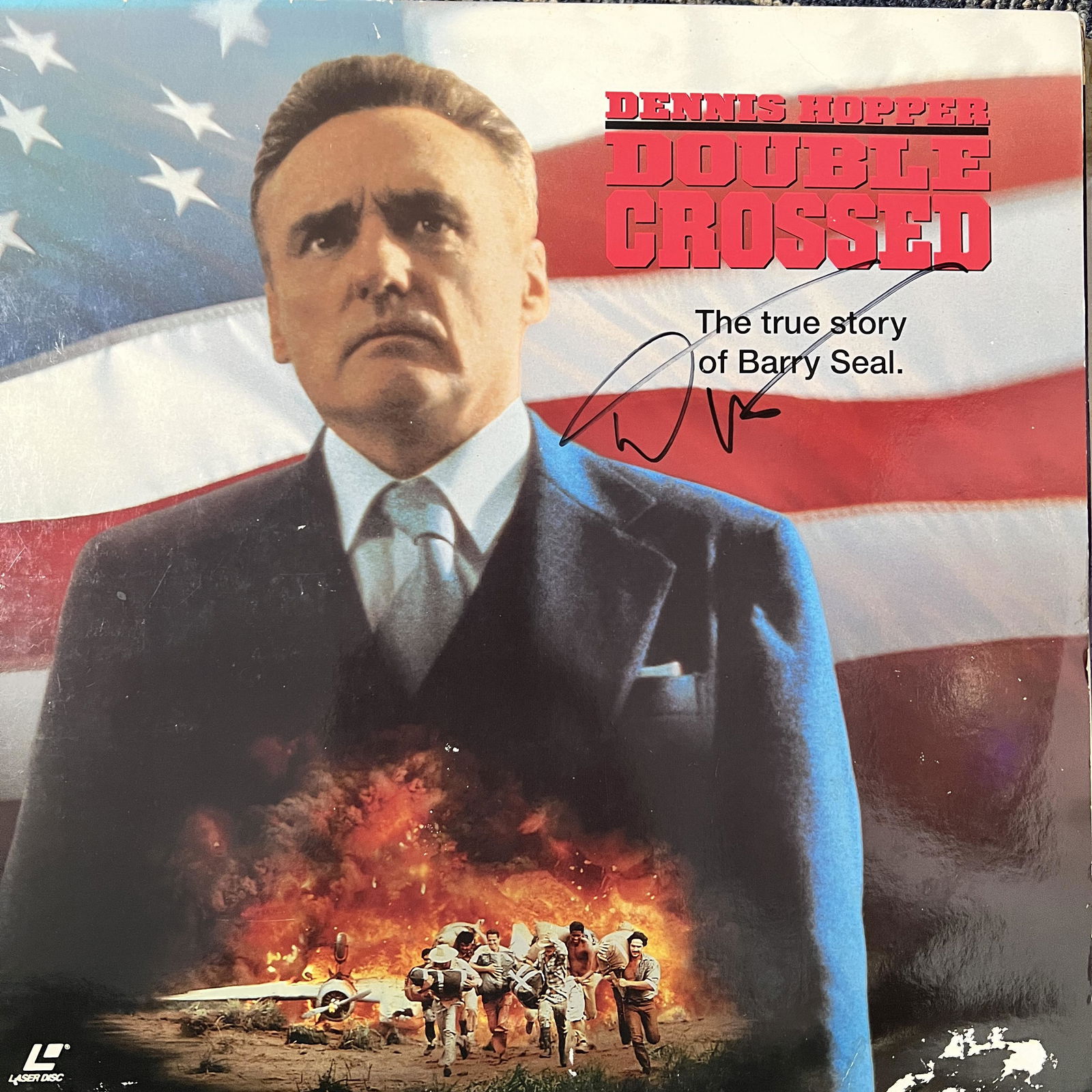 Dennis Hopper Autographed Laserdisc: Displays are not framed, and can be framed for a cost. Framed items will state they are framed in the name of the item. All signed items come with a COA. Ask any and all questions BEFORE bidding. Sign