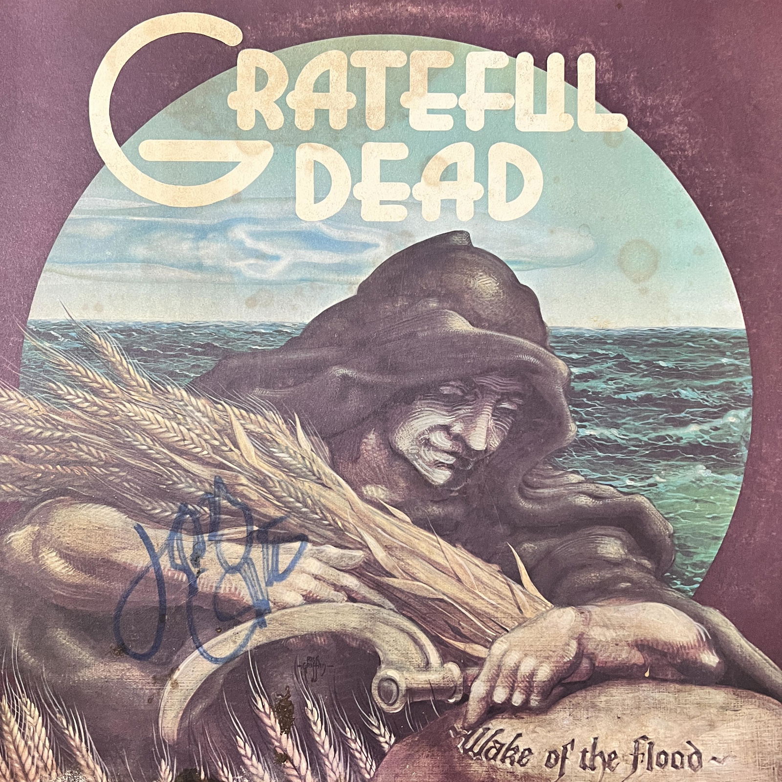 Jerry Garcia Autographed Album (1 of 1)