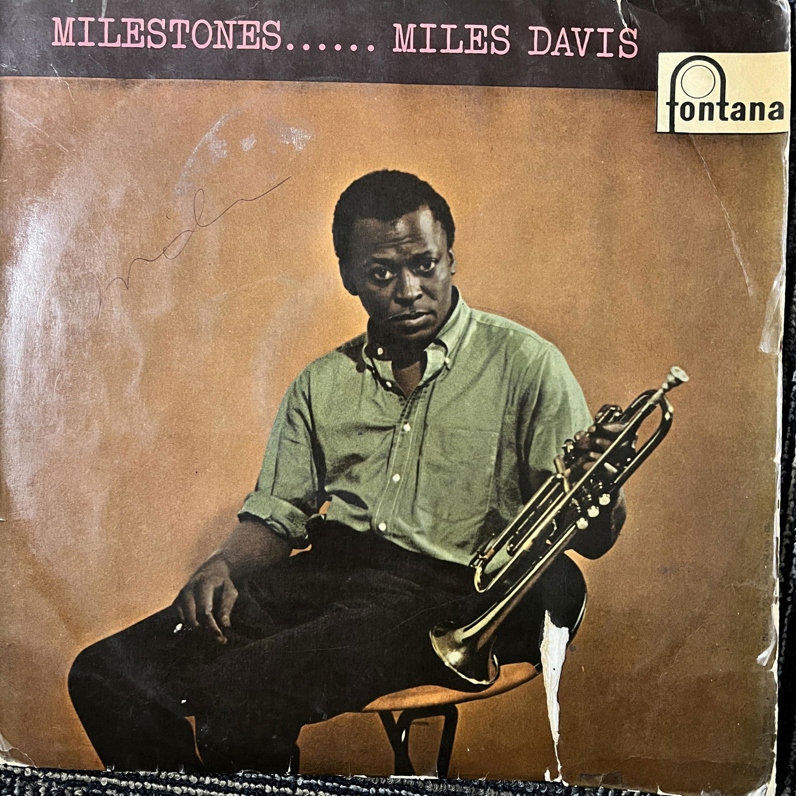 Miles Davis Autographed Album (1 of 1)