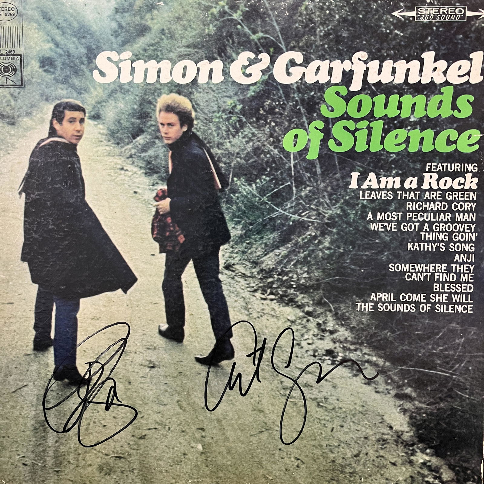 Simon and Garfunkal Autographed Album (1 of 1)