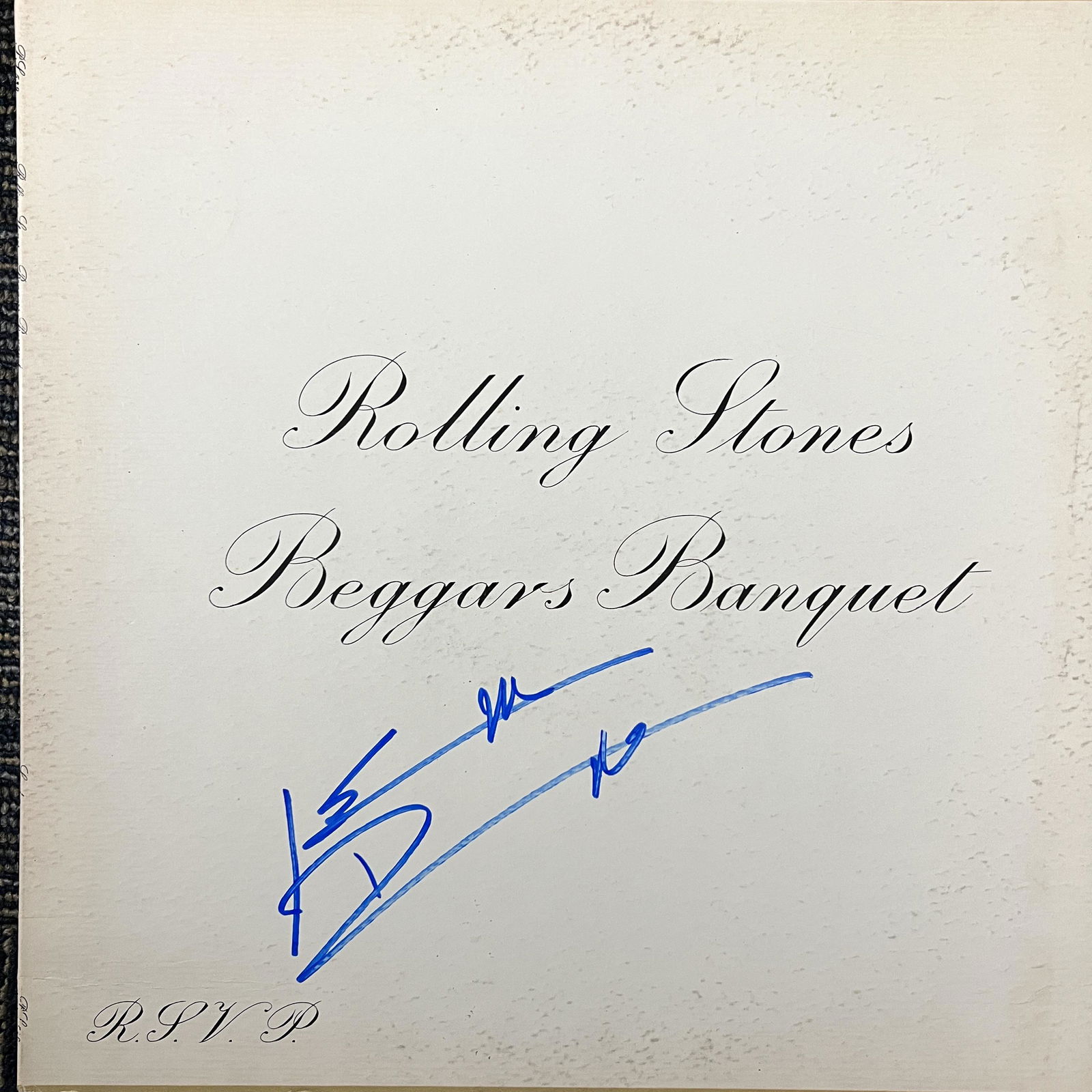 Keith Richards Autographed Album (1 of 1)