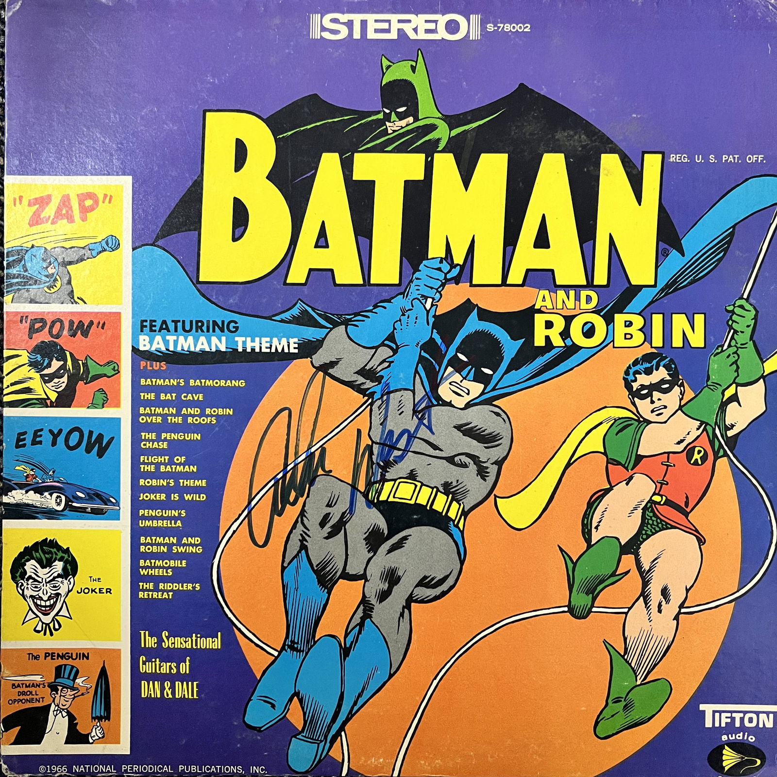 Adam West Autographed Album (1 of 1)