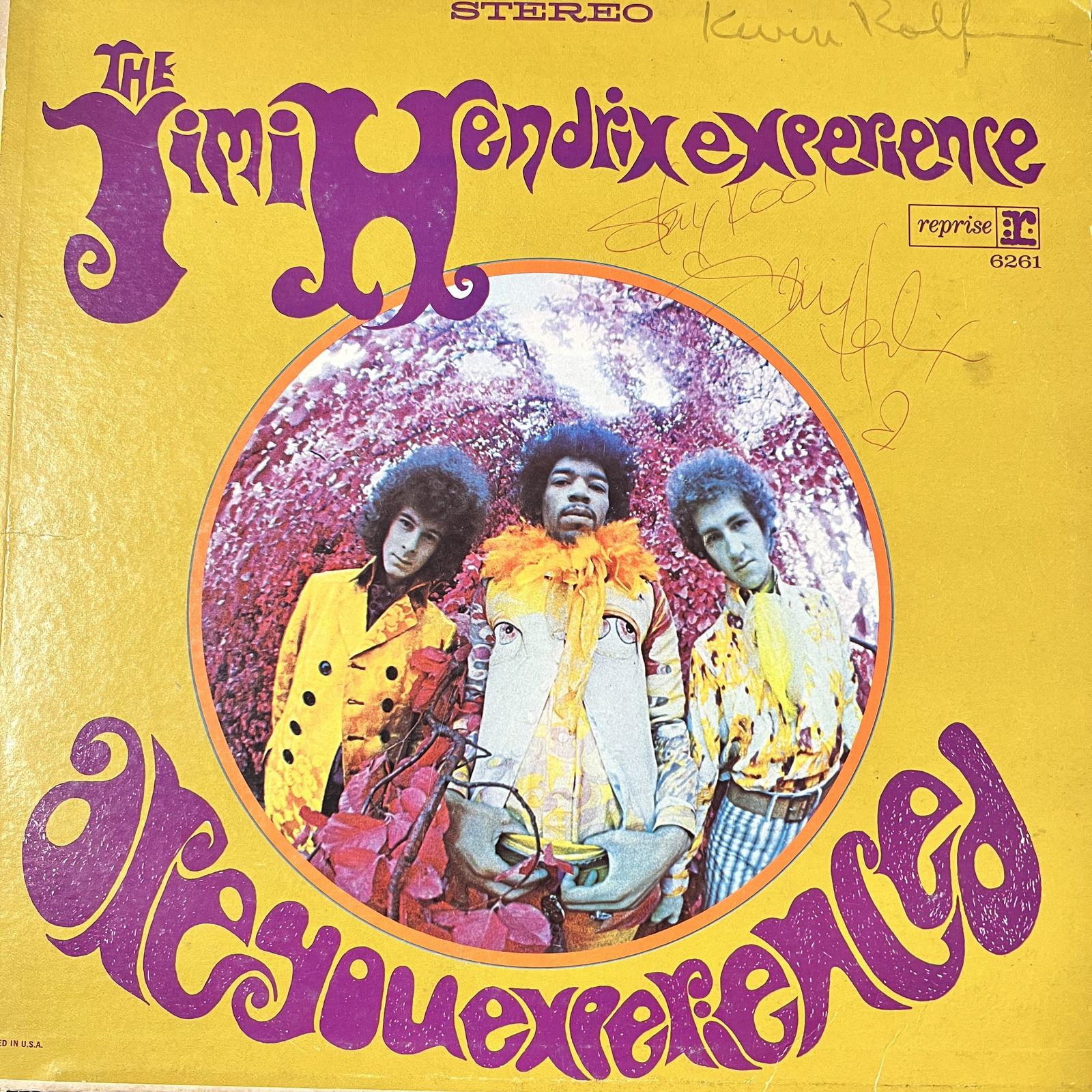 Jimi Hendrix Autographed Album (1 of 1)