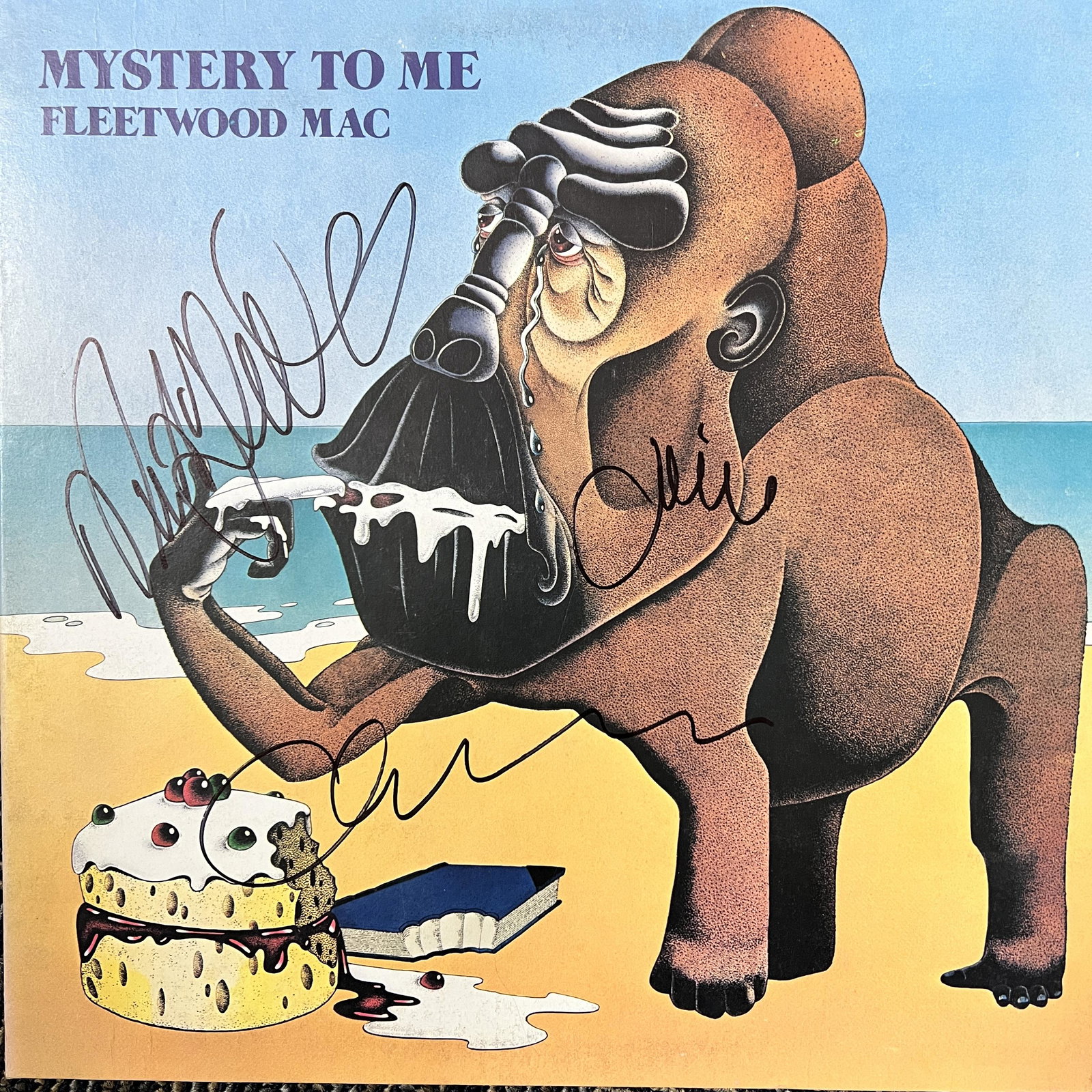 Fleetwood Mac Autographed ALBUM MICK JOHN CHRISTINE (1 of 1)