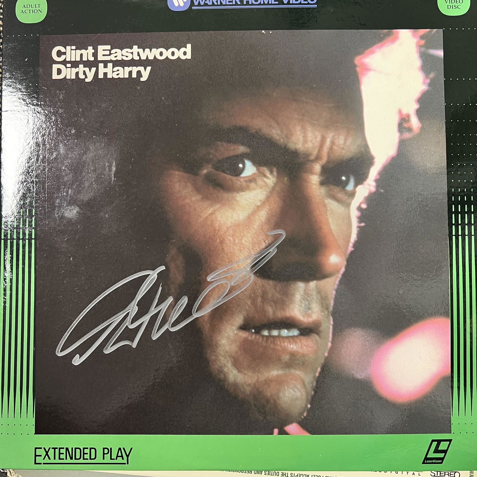 Clint Eastwood Autographed Laserdisc (1 of 1)