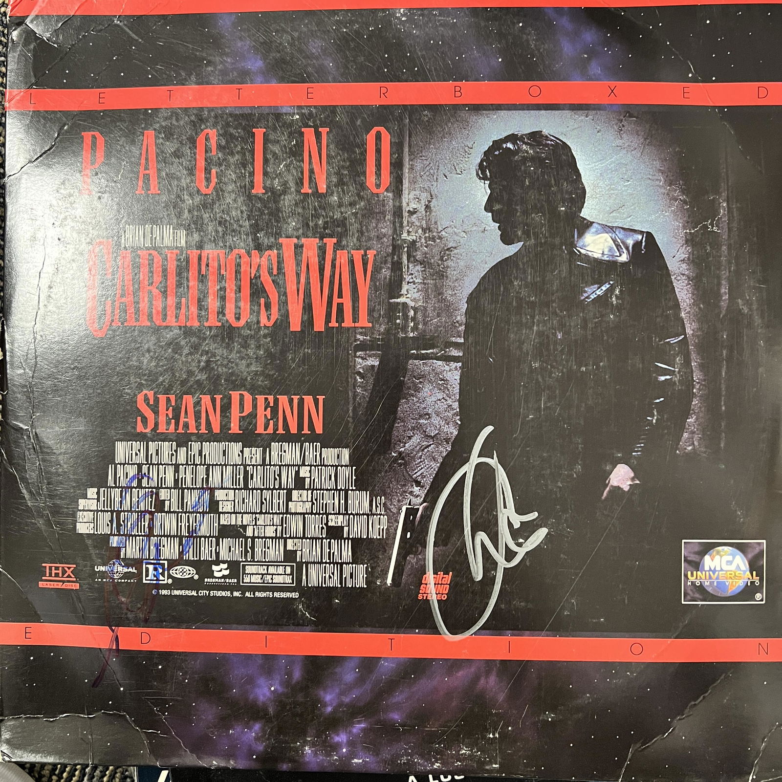 Al Pacino Autographed Laserdisc (1 of 1)
