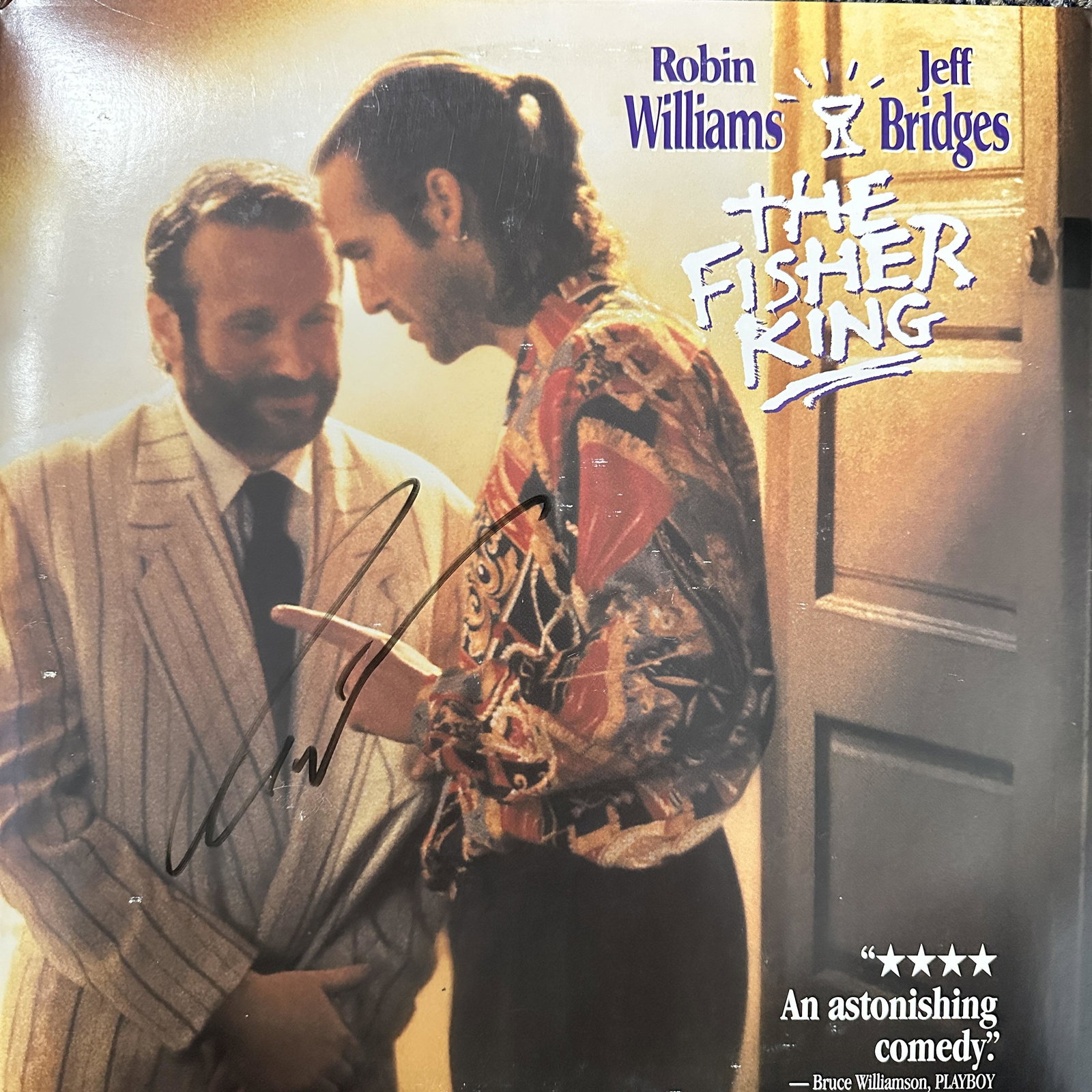 Robin Williams Autographed LASERDISC (1 of 1)